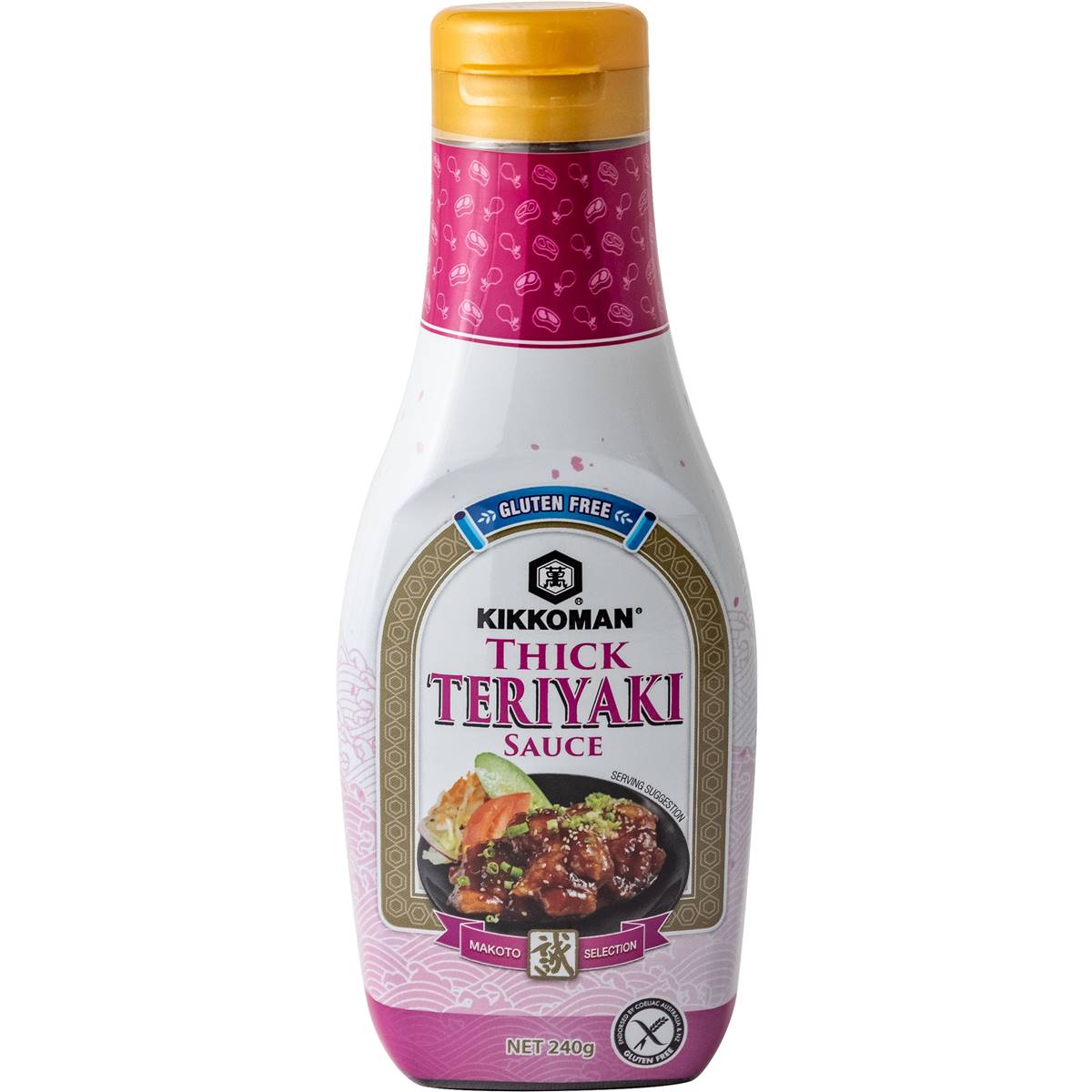 Kikkoman Thick Teriyaki Sauce Gluten Free 240g