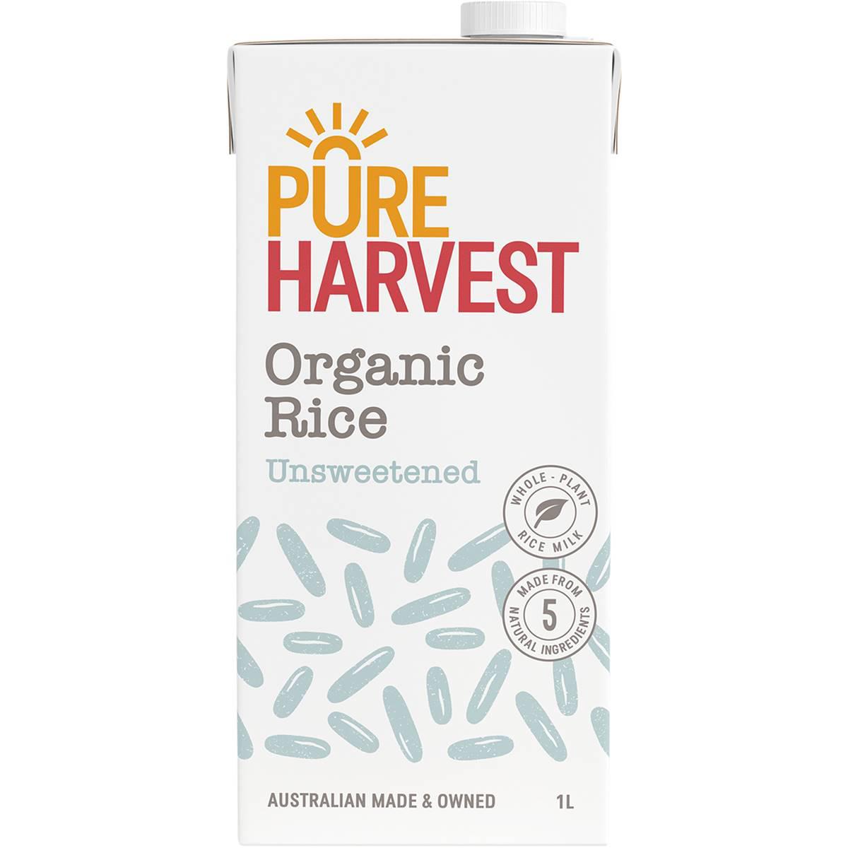 Pureharvest Organic Aussie Dream Rice Milk 1l