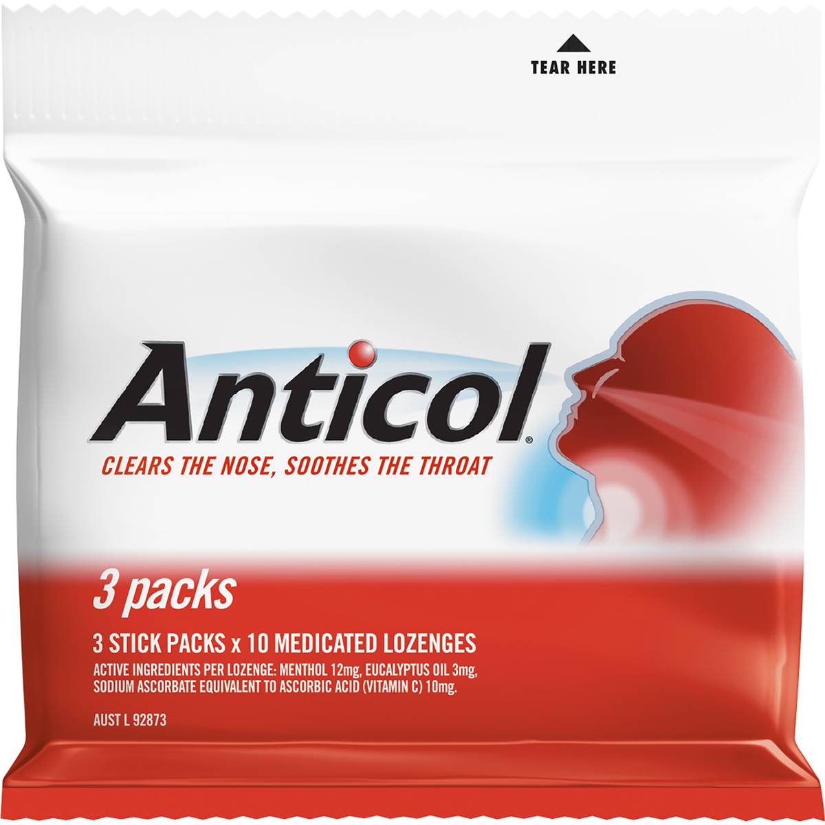 Anticol Anticol Throat Lozenges 3x10 Pack