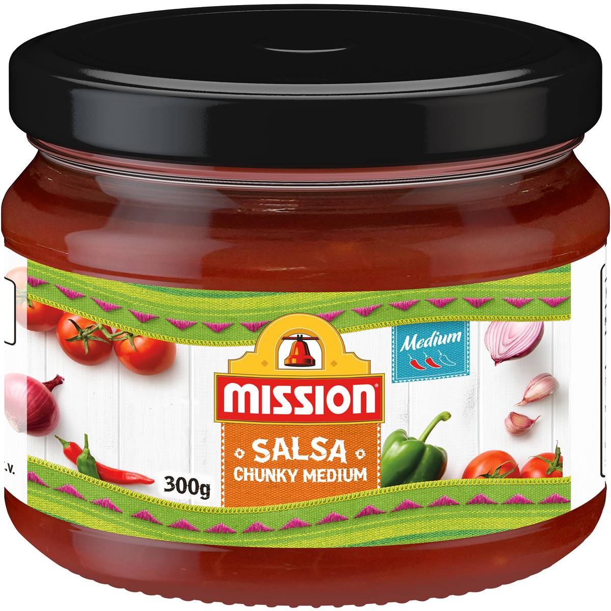 Mission Chunky Salsa Medium 300g