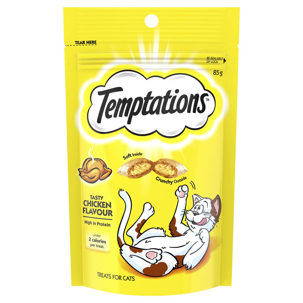 Temptations Cat Treats Tasty Chicken 85g