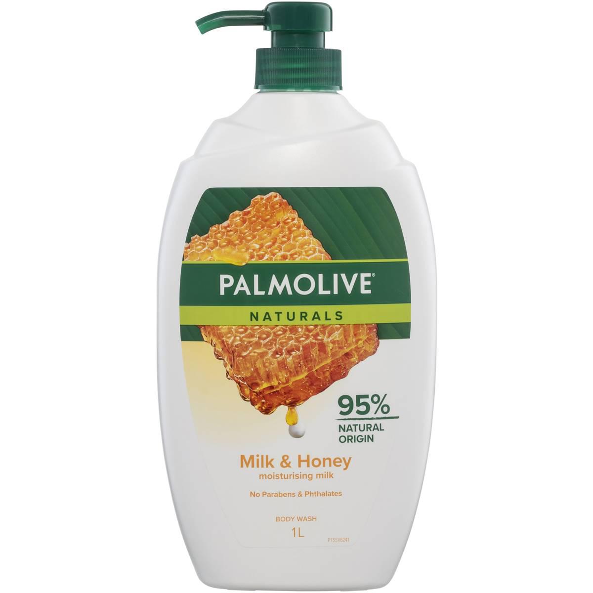Palmolive Naturals Body Wash Milk & Honey Shower Gel 1l