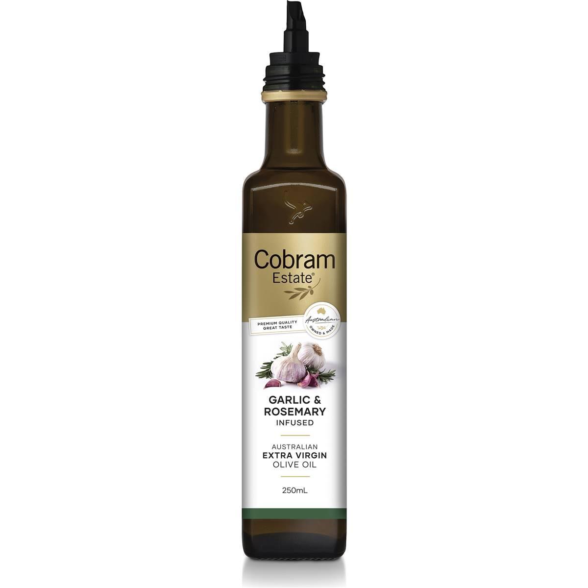 Cobram Estate Garlic & Rosemary Infused Olive Oil 250ml