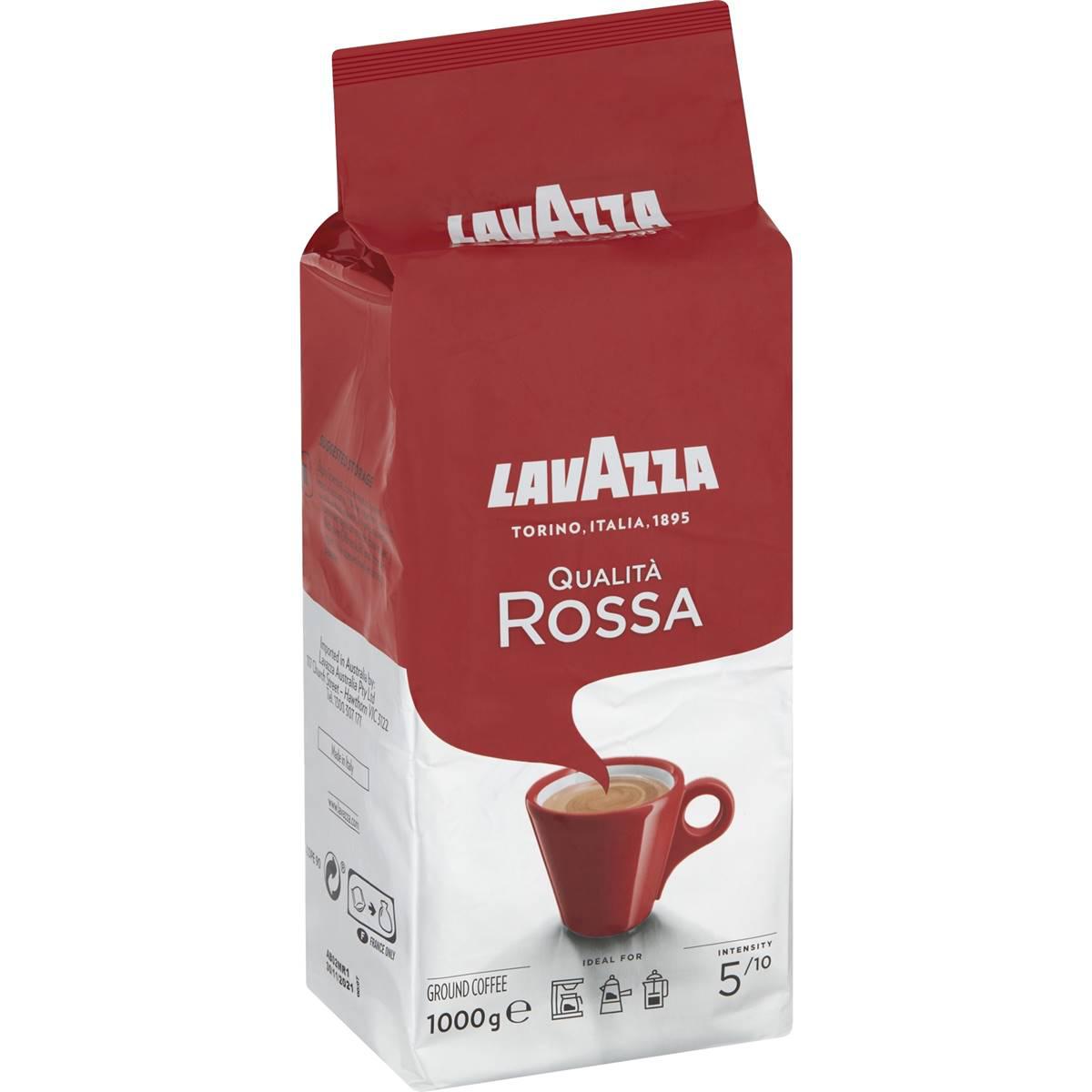 Lavazza Qualita Rossa Ground Coffee 1kg