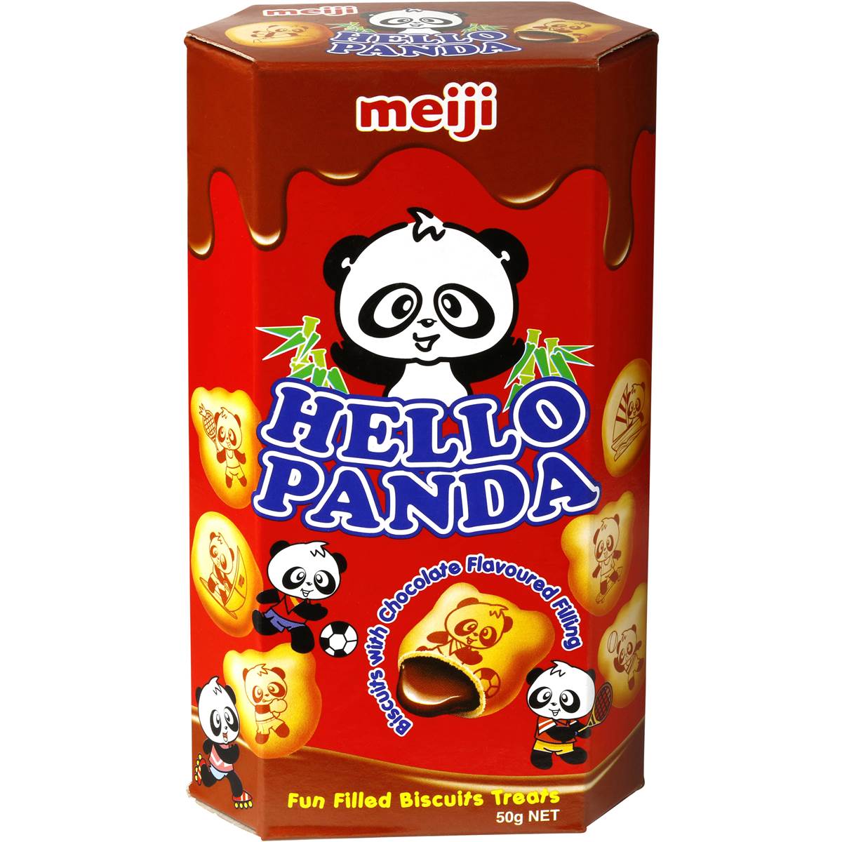 Meiji Biscuit Hello Panda Snacks Chocolate 50g