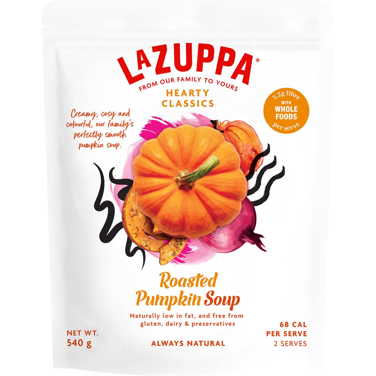 La Zuppa Soup Pouch Roasted Pumpkin 540g