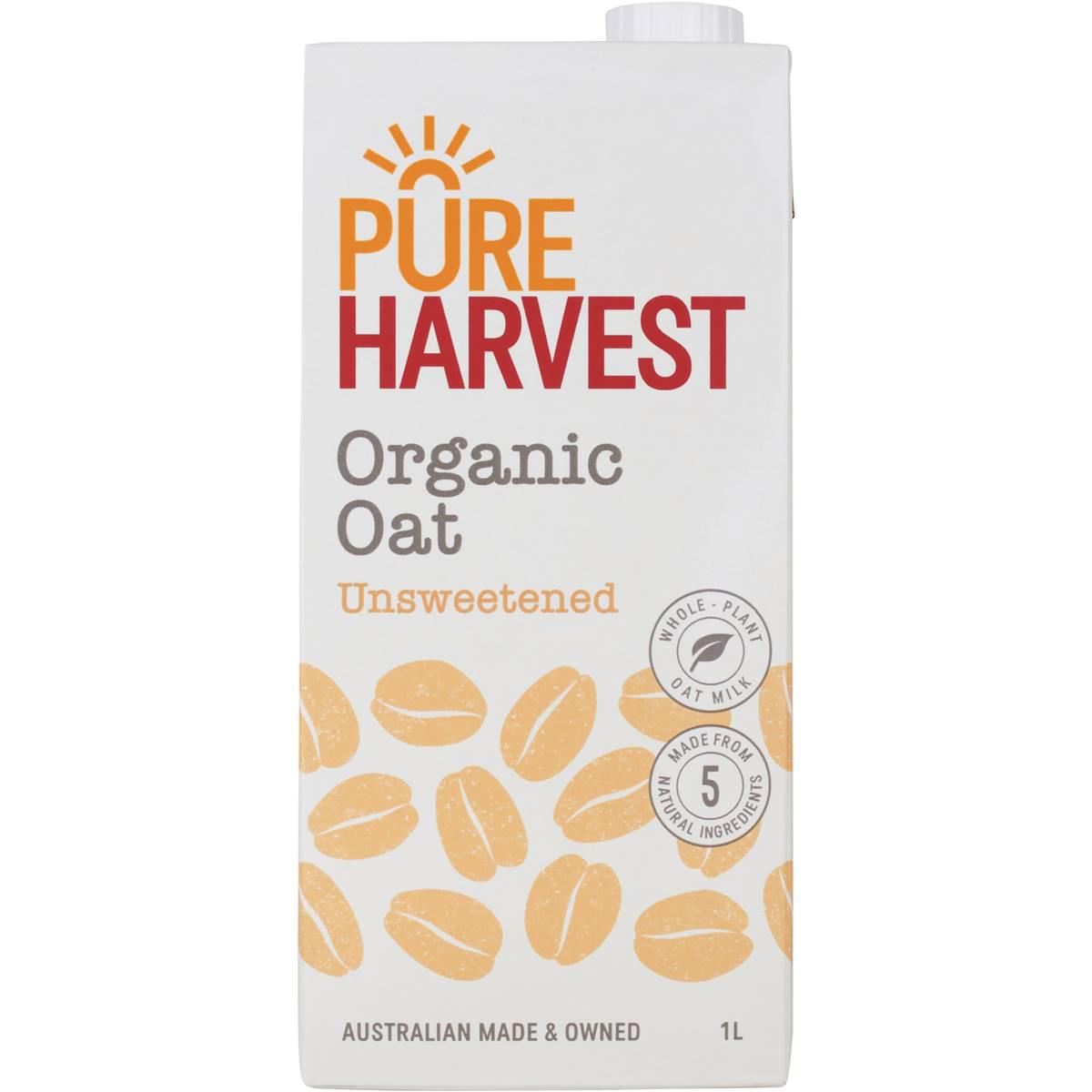 Pureharvest Organic Oat Milk 1l