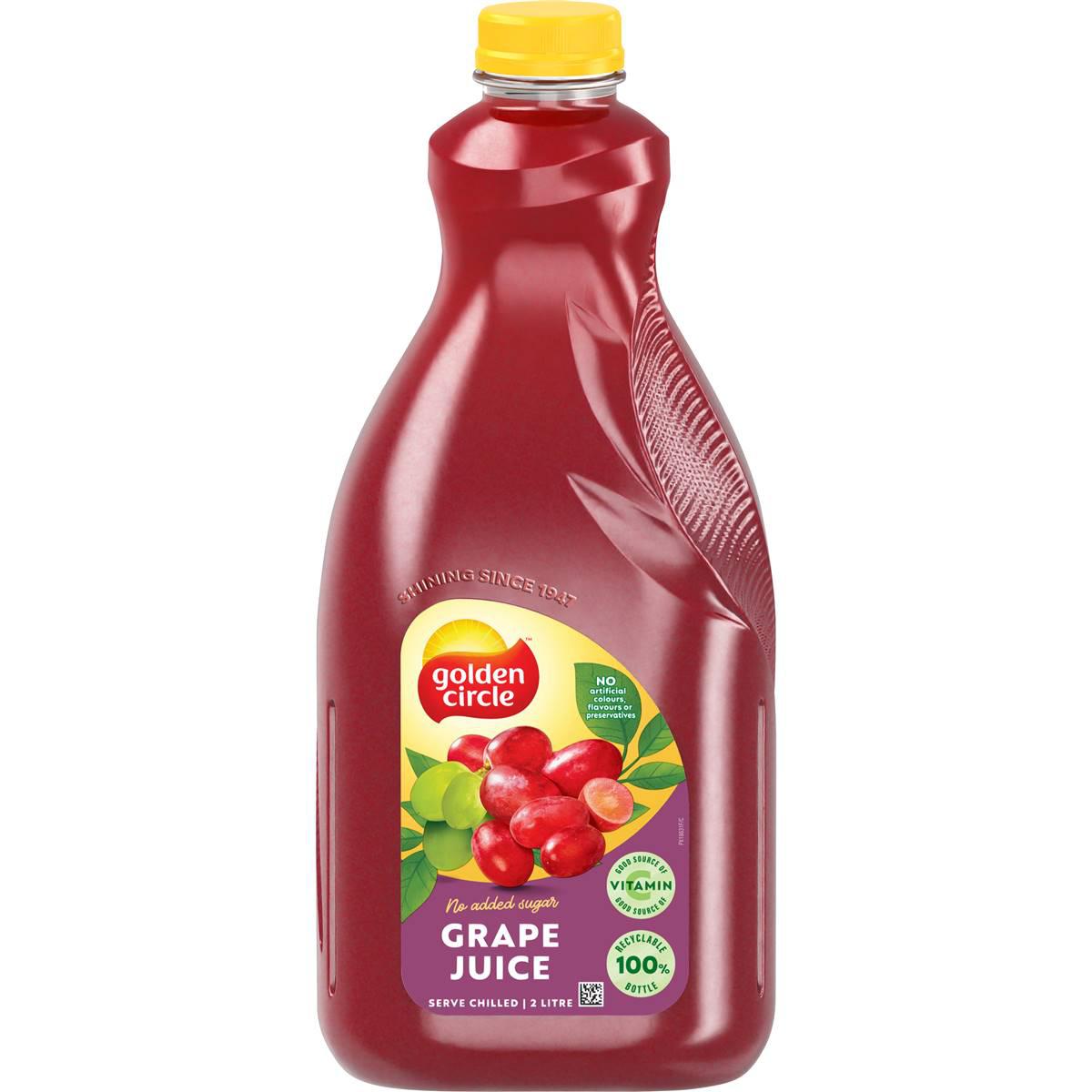 Golden Circle Grape Juice No Added Sugar Fruits Juices 2l