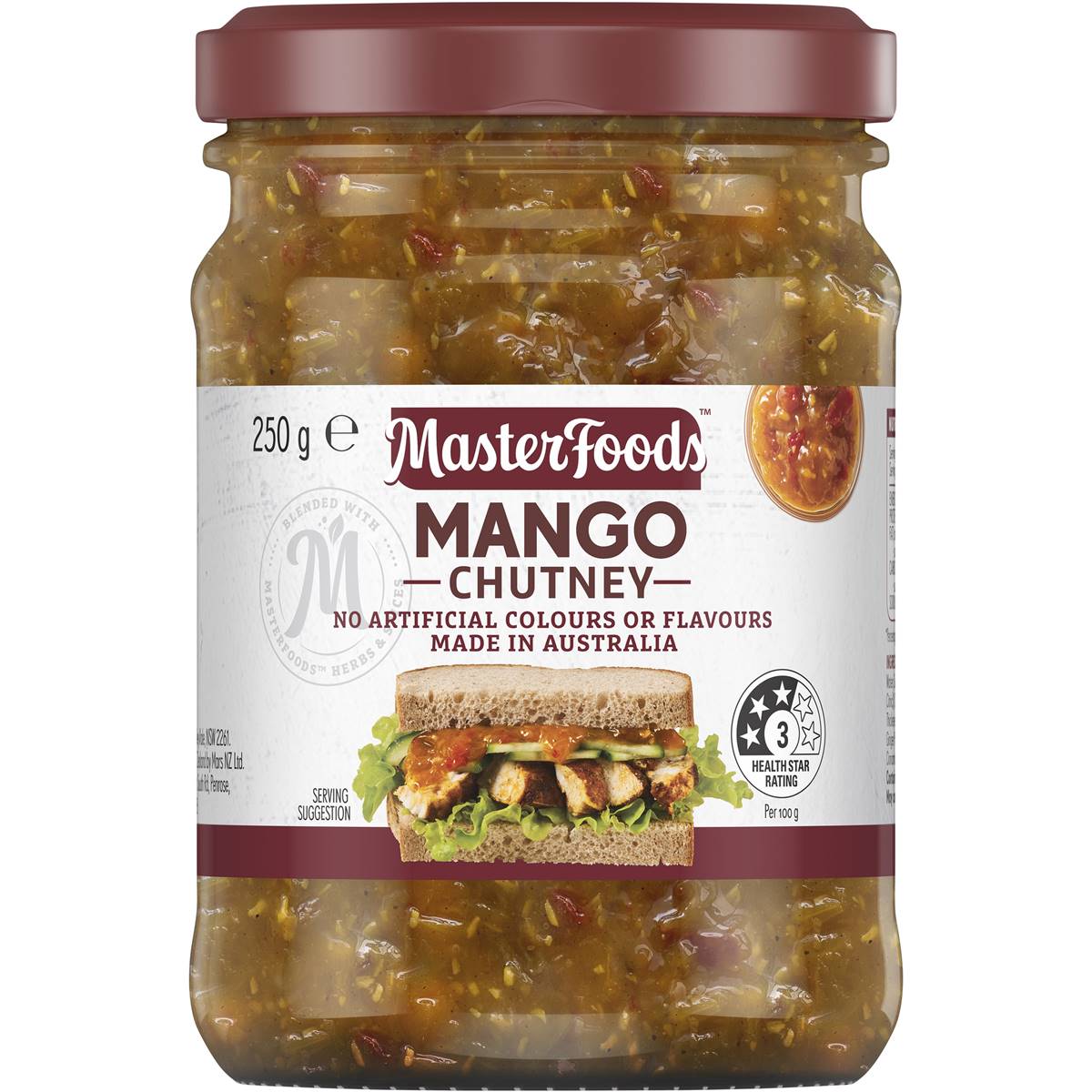 Masterfoods Mango Chutney Relish 250g