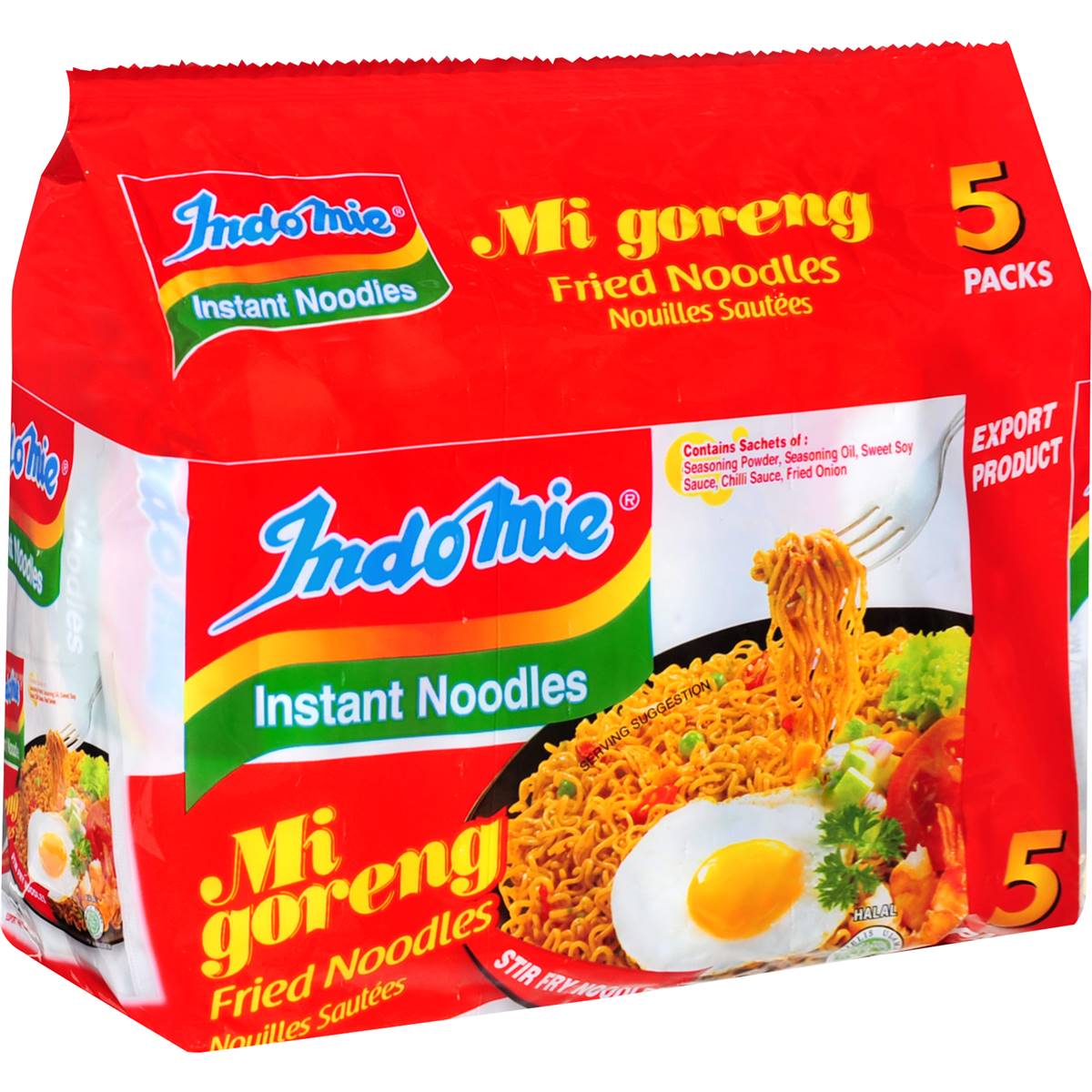 Indomie Mi Goreng Instant Noodles 5x85g