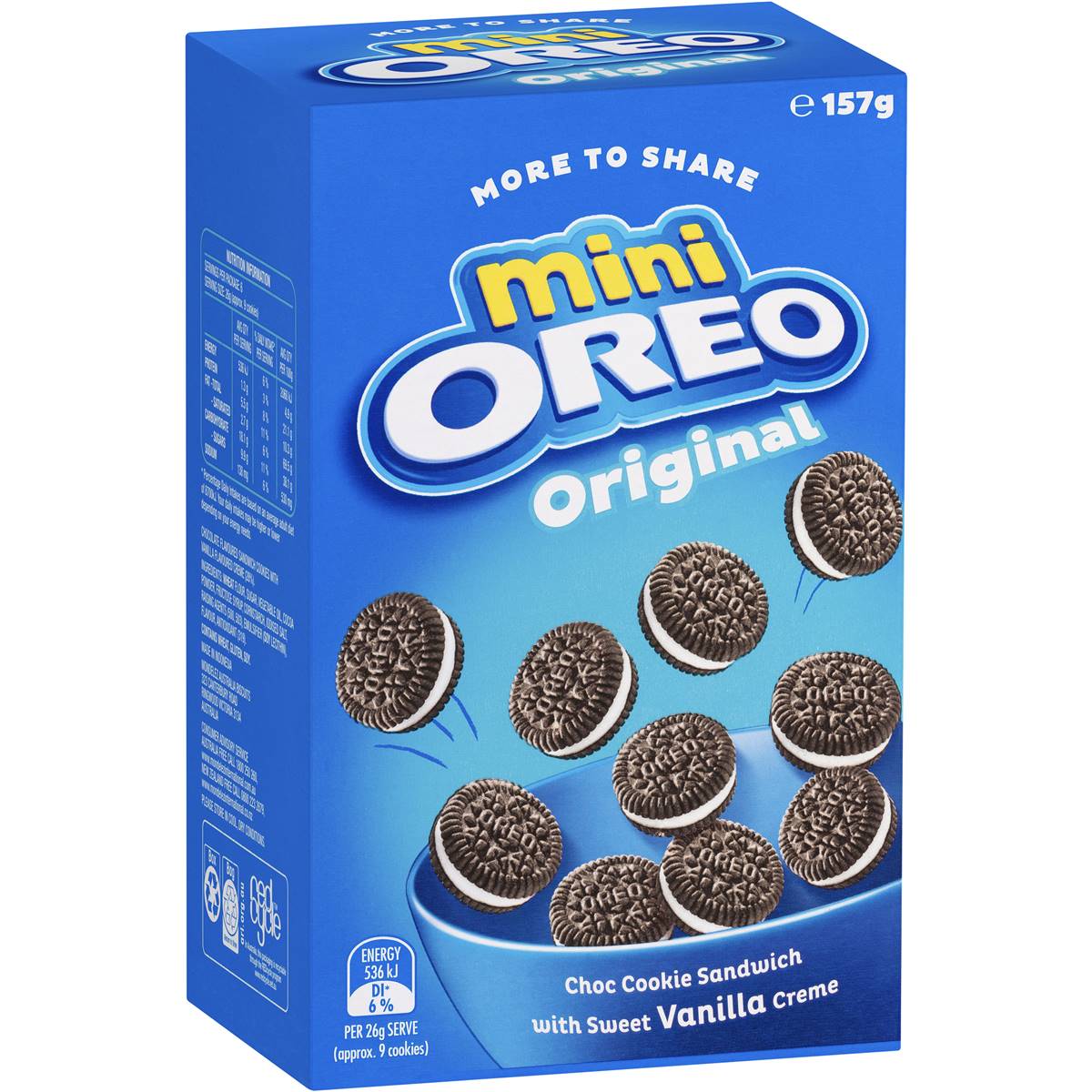 Oreo Mini Original Cookies Sharepack 157g