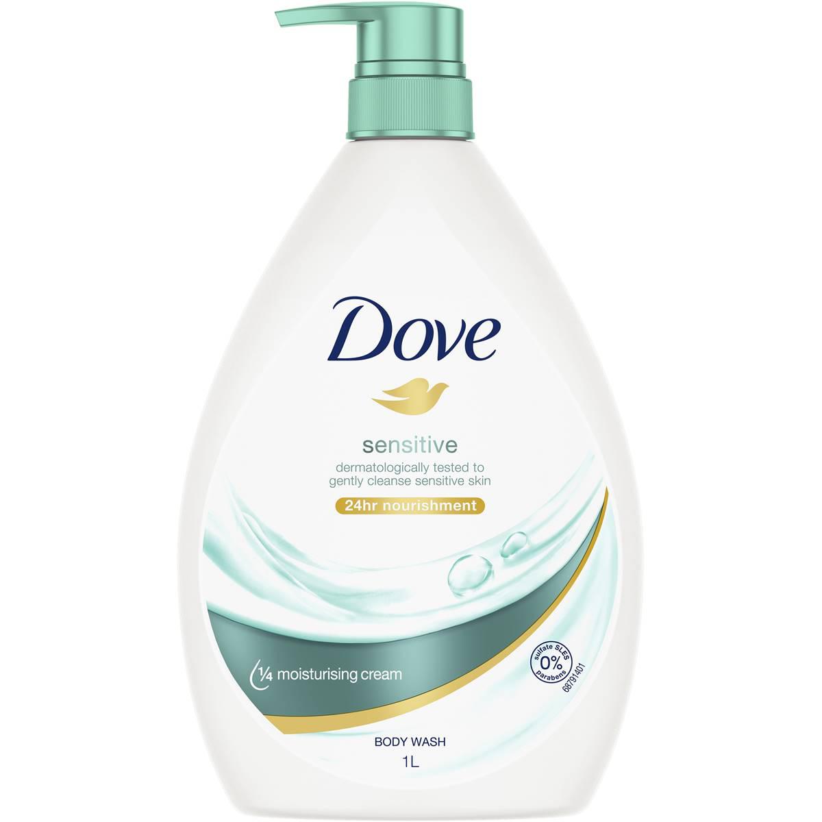 Dove Body Wash Sensitive Skin Hypo-allergenic 1l