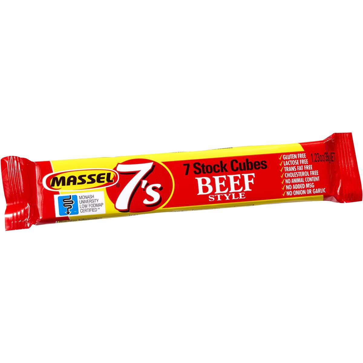 Massel 7's Beef Cubes Gluten Free 35g