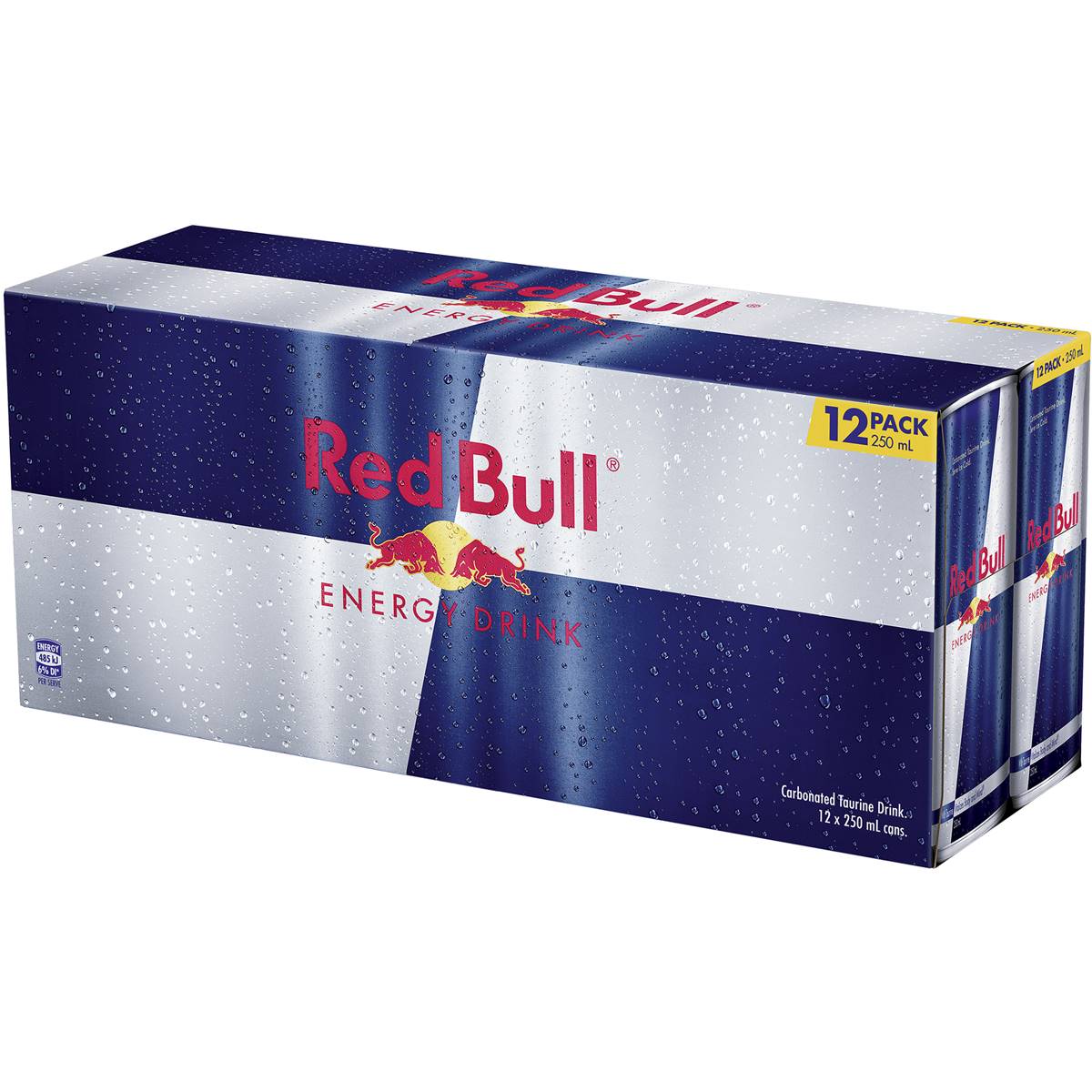 Red Bull Energy Drink Cans 12x250ml