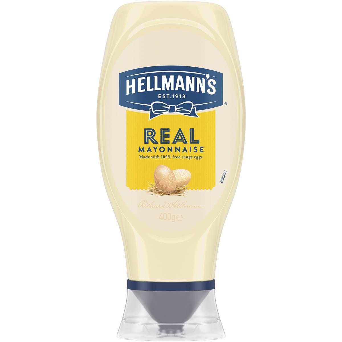 Hellmann's Real Mayonnaise Squeeze 400g