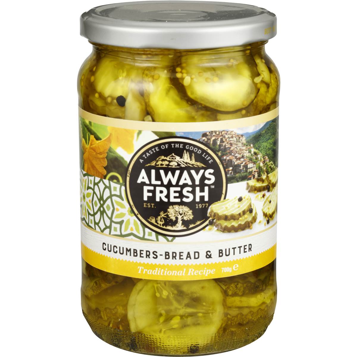 Always Fresh Traditional Recipe Bread & Butter Cucumbers 700g