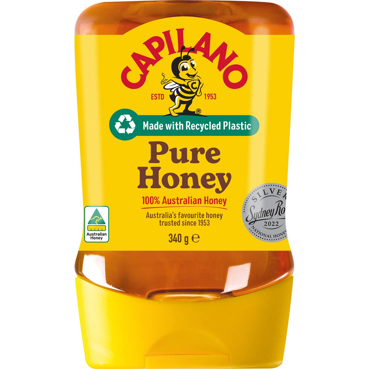Capilano 100% Pure Australian Honey Squeeze 340g