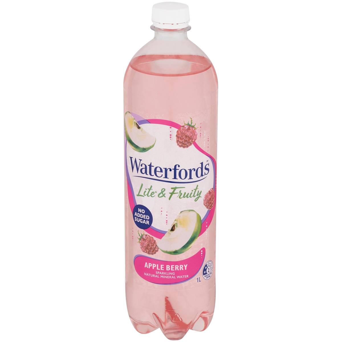 Waterfords Mineral Water Apple Berry 1l