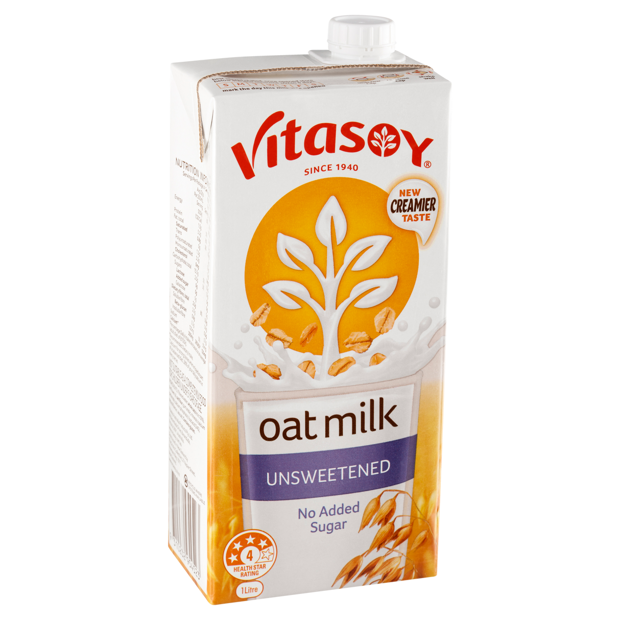 Vitasoy Oat Milk Unsweetened 1l