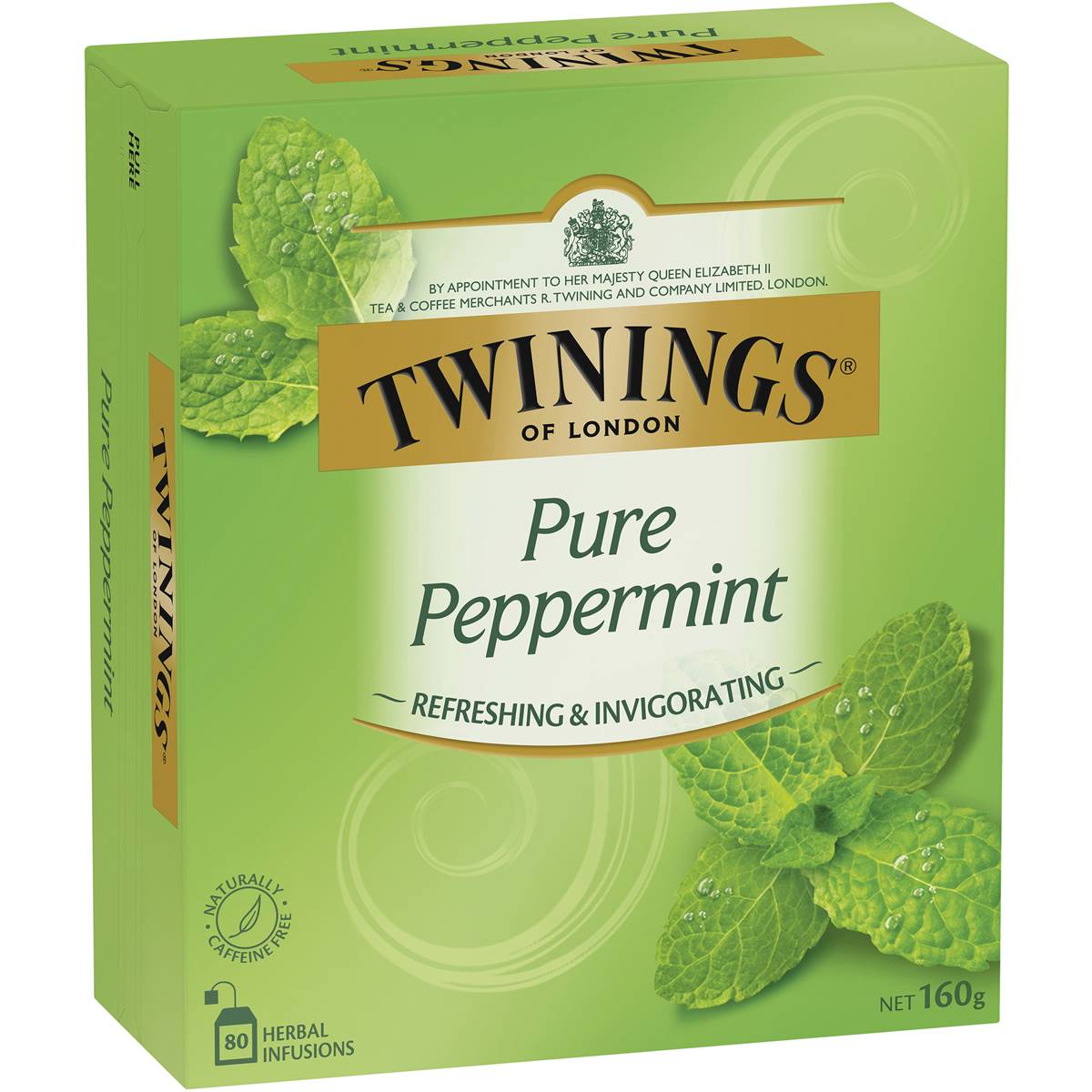 Twinings Pure Peppermint Tea Bags 80 Pack