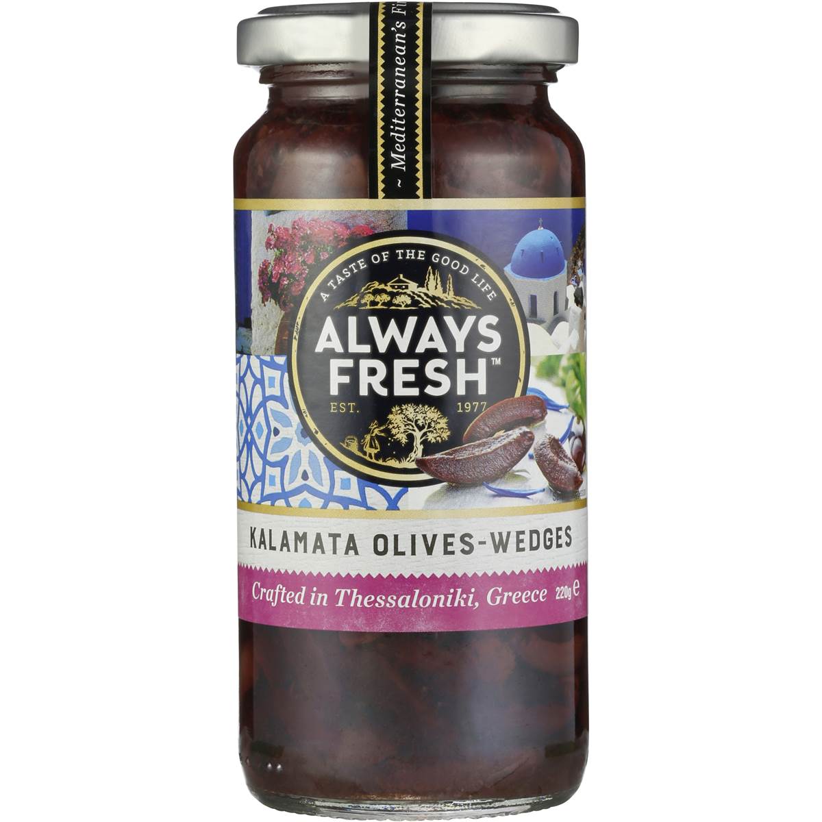 Always Fresh Kalamata Olives Wedges 220g
