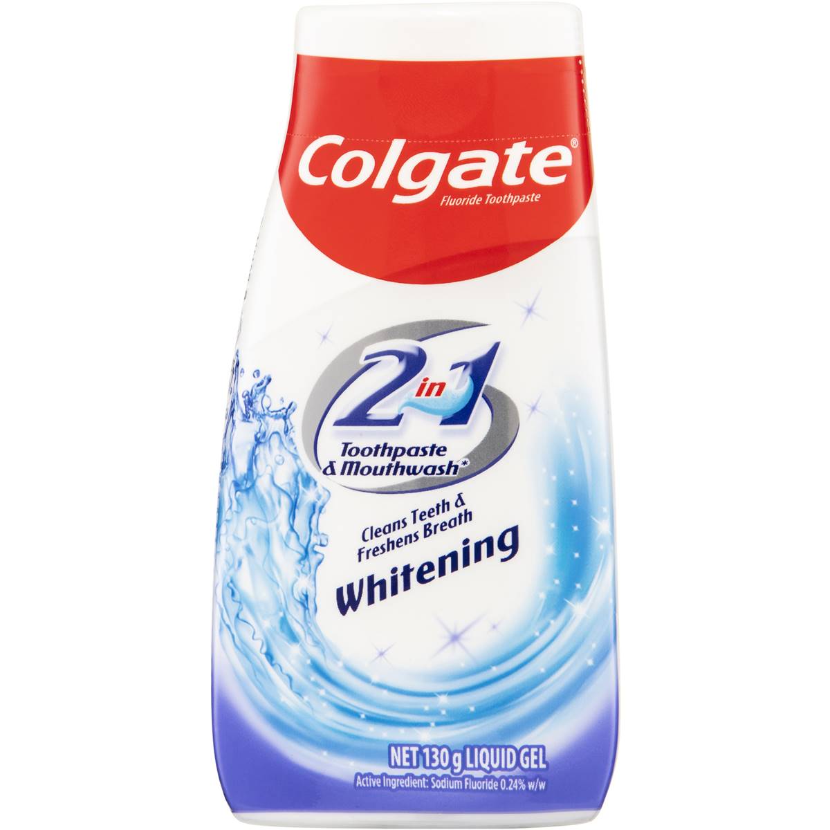 Colgate 2 In 1 Toothpaste & Mouthwash 130g