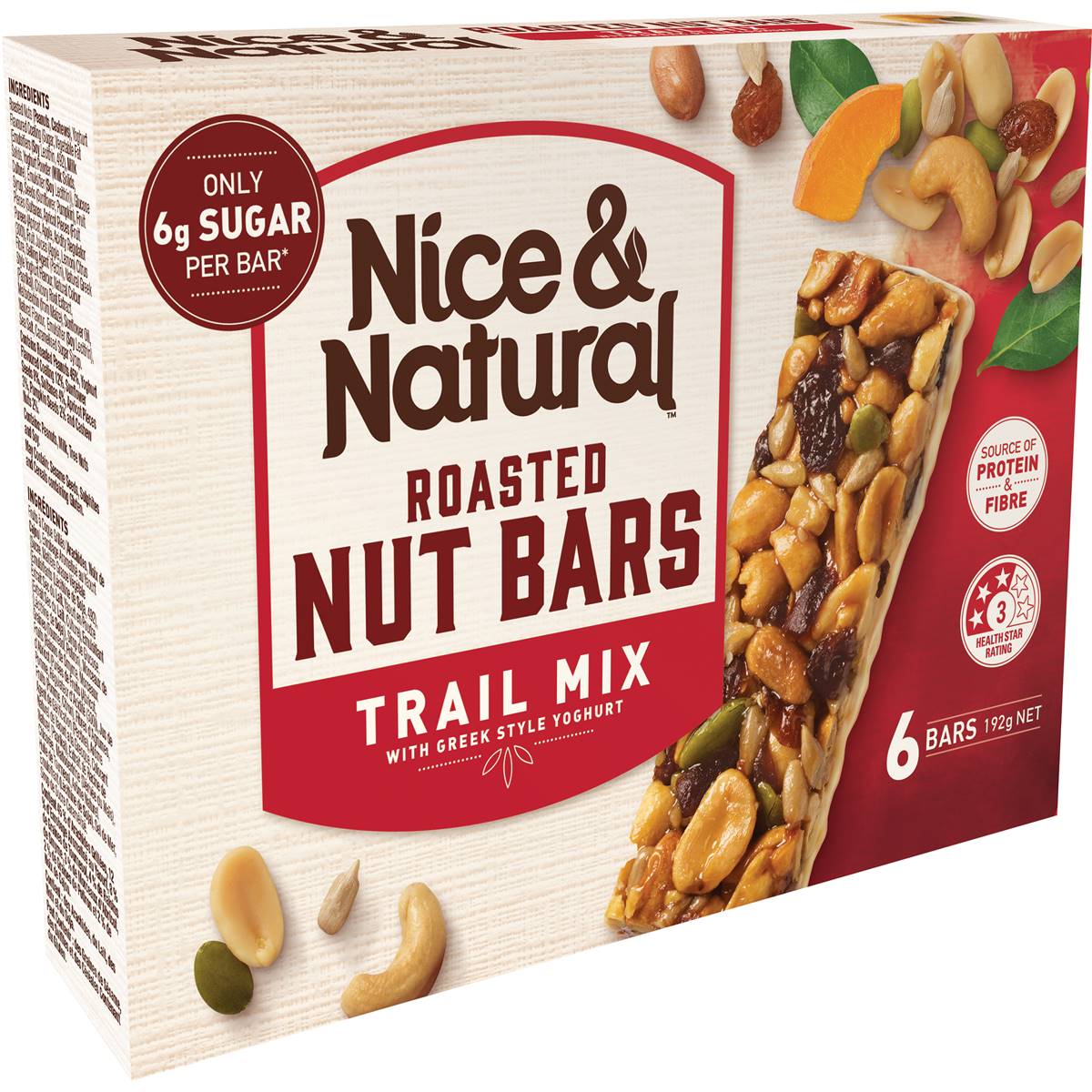Nice & Natural Nut Bar Trail Mix 6x32g