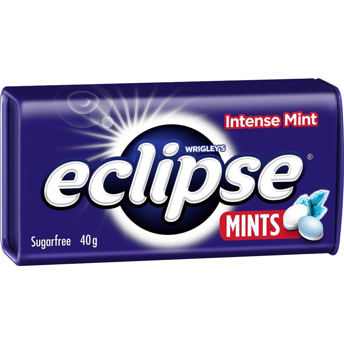 Eclipse Intense Sugar Free Mints Tin 40g