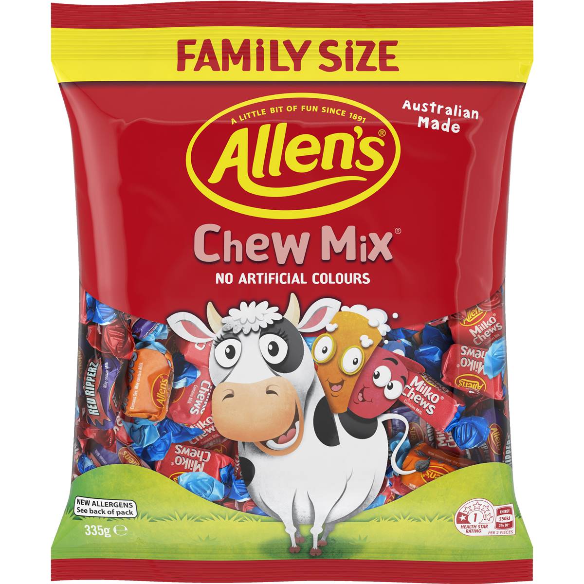 Allen's Chew Mix 335g