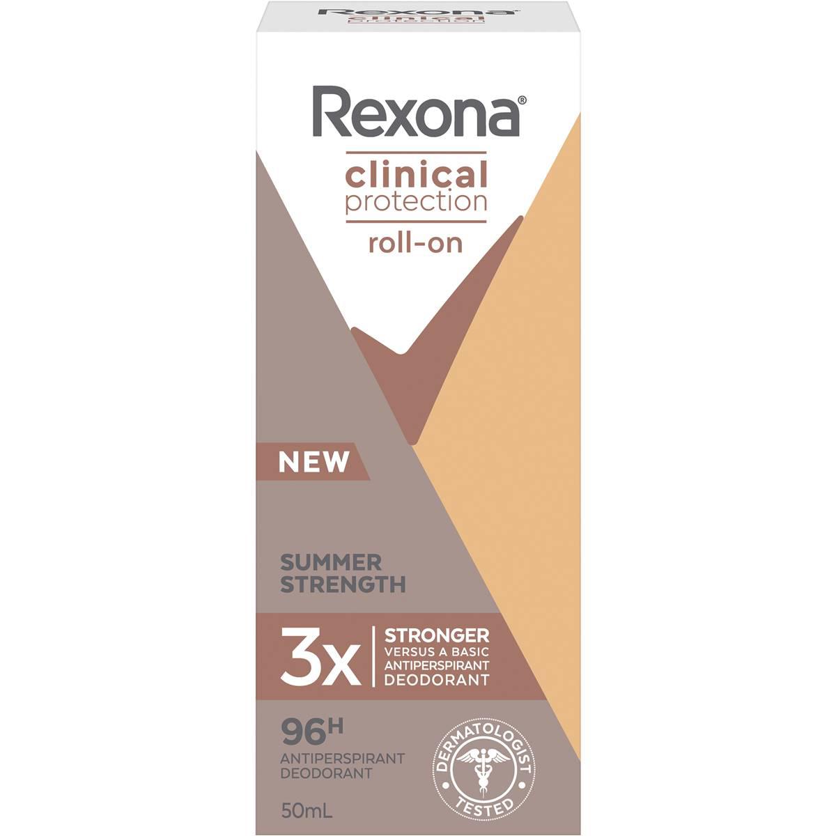 Rexona Women Clinical Protection 96h Antiperspirant Summer Strength 50ml