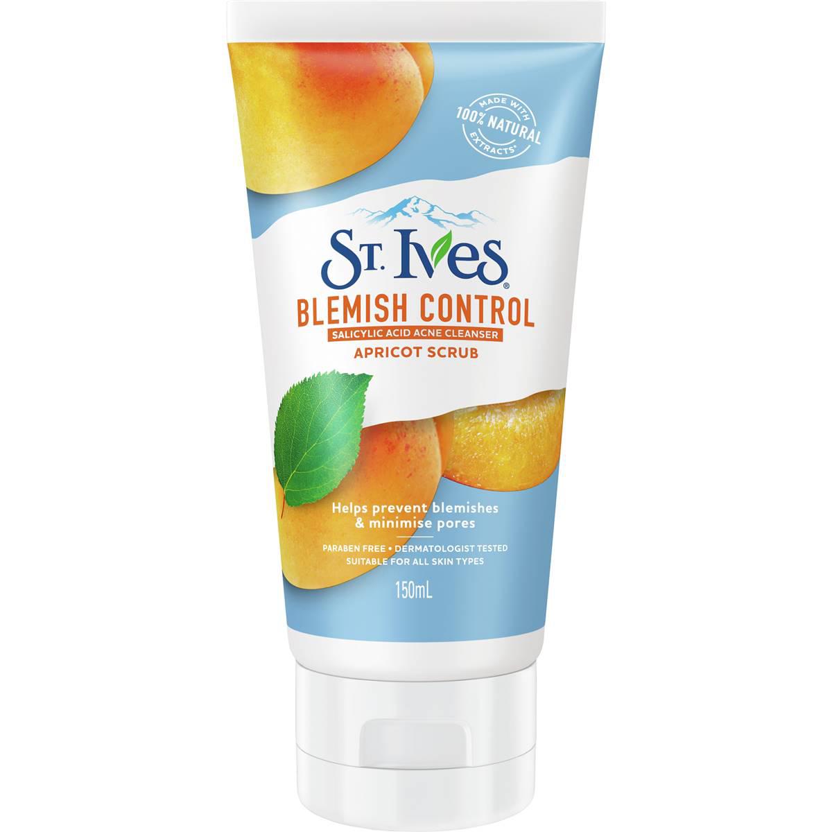 St Ives Facial Scrub Apricot Blemish Control 150ml