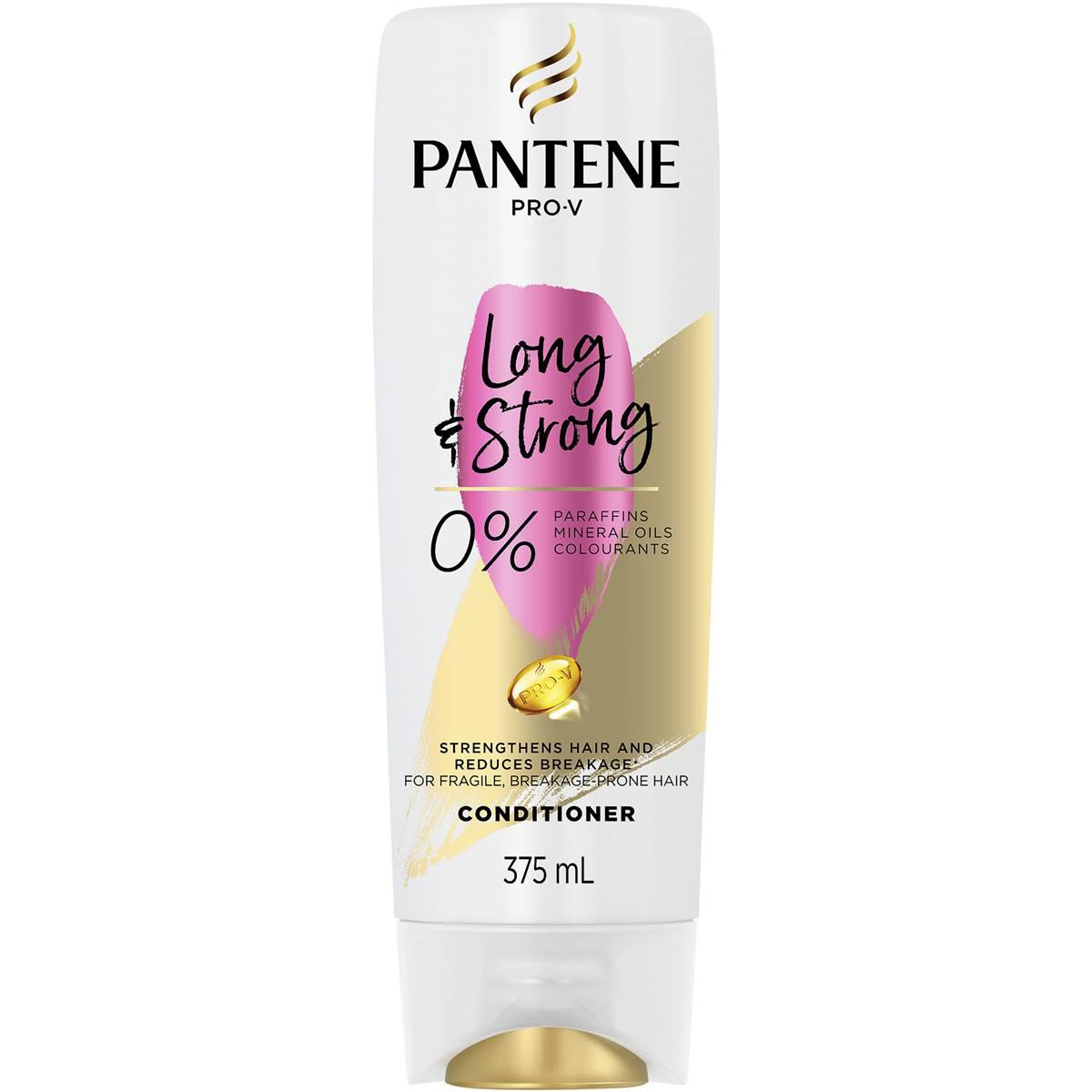 Pantene Pro-v Long & Strong Conditioner Dry Damaged Hair 375ml
