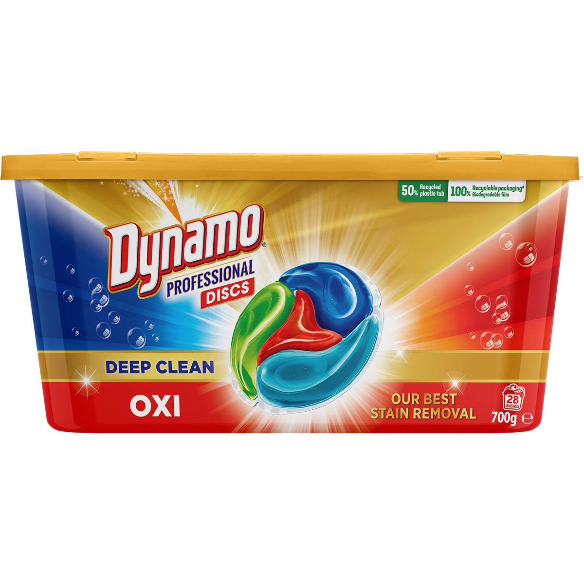 Dynamo Oxi Laundry Detergent Capsules 28 Pack