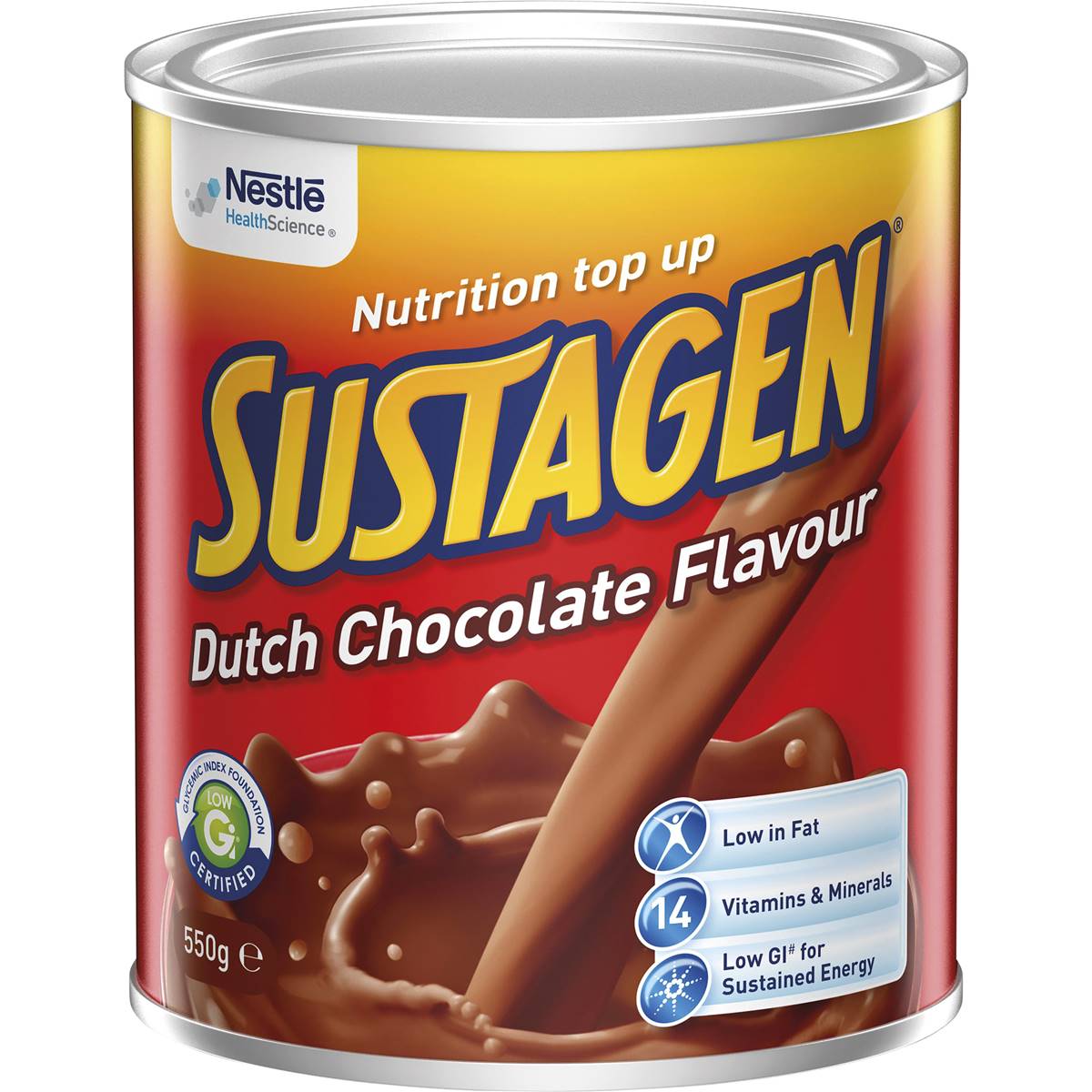 Sustagen Dutch Chocolate Flavour 550g