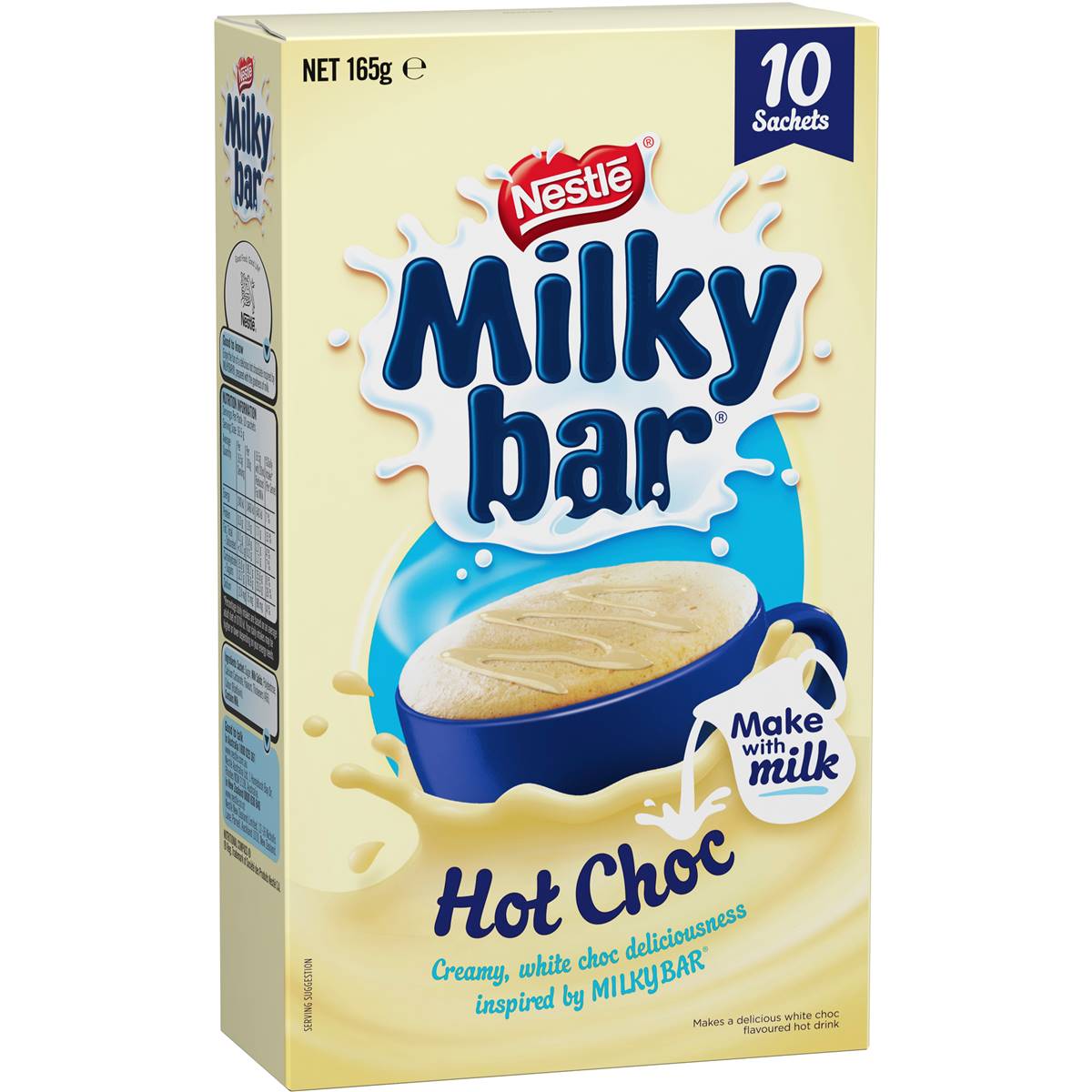 Nestle Milkybar Hot Choc 10x16.5g