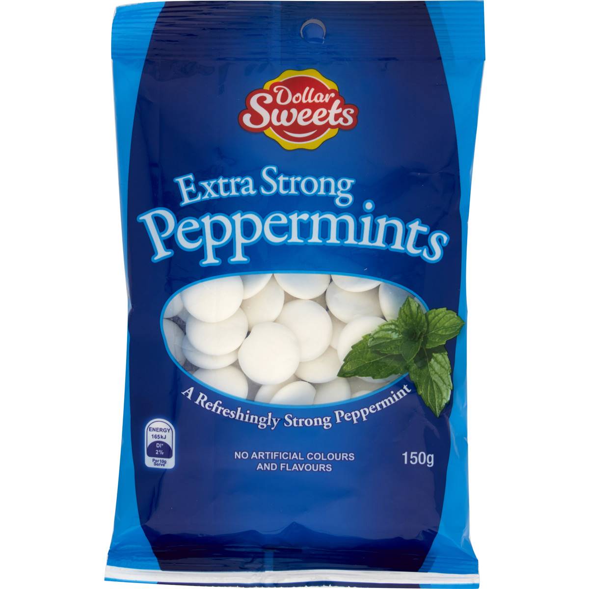 Dollar Sweets Peppermints Extra Strong 150g