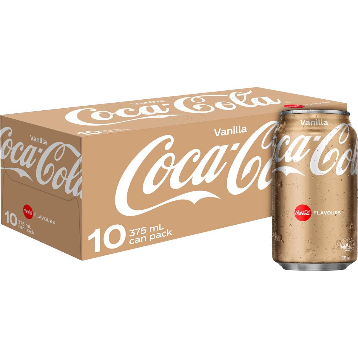 Coca-Cola Coca-Cola Vanilla Cans 10x375ml
