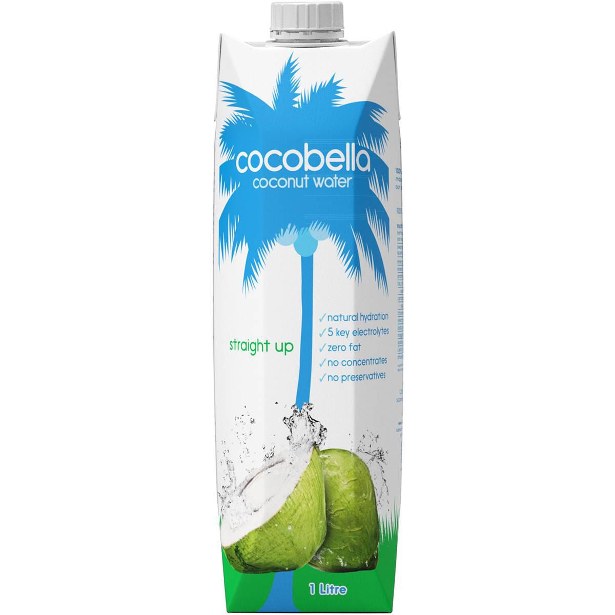 Cocobella Coconut Water Straight Up 1l