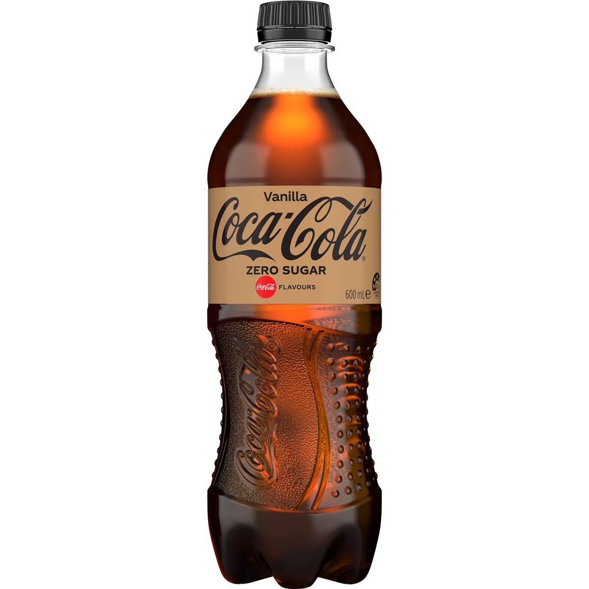 Coca-Cola Coca-Cola Vanilla Zero Sugar Bottle 600ml