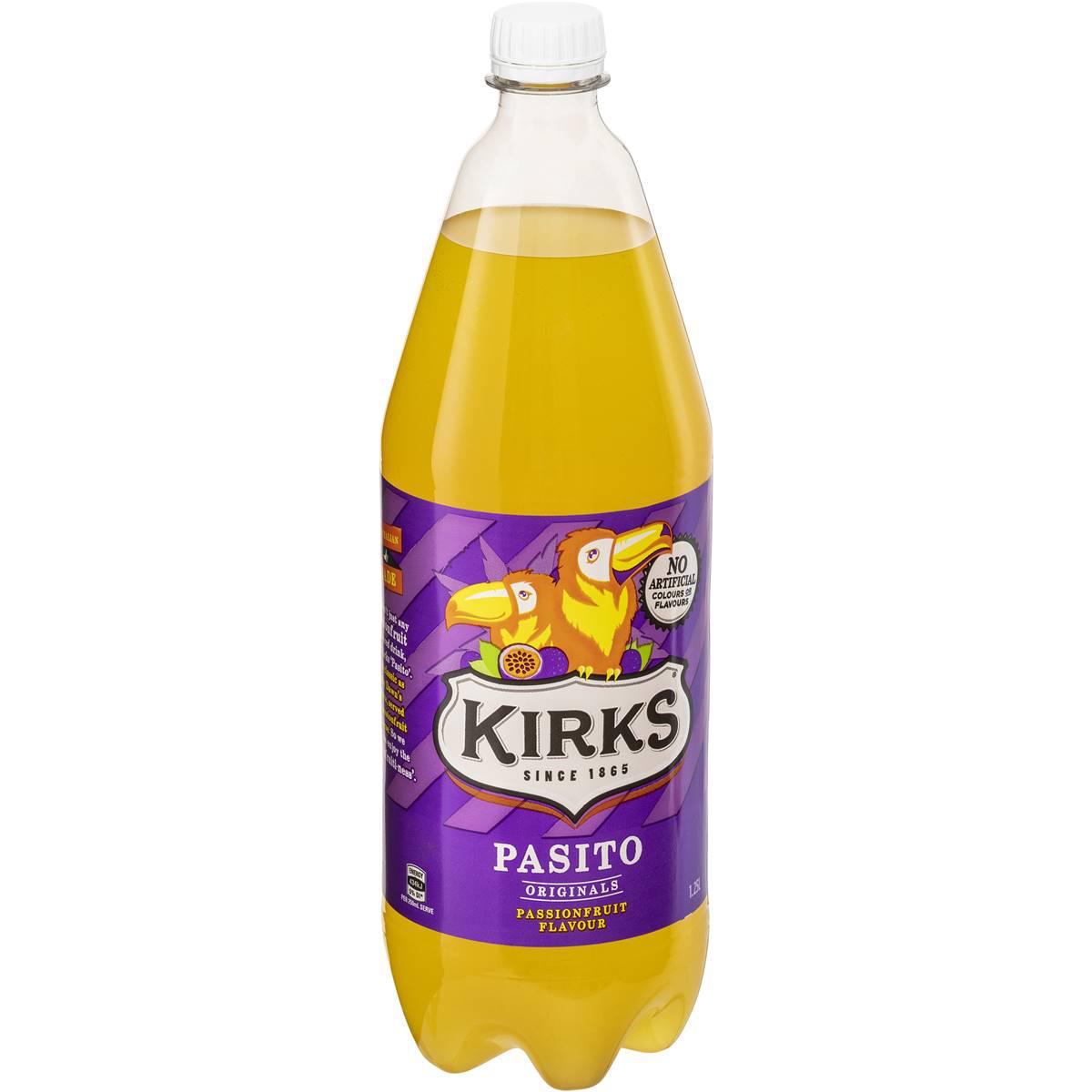 Kirks Pasito Soft Drink Bottle 1.25l
