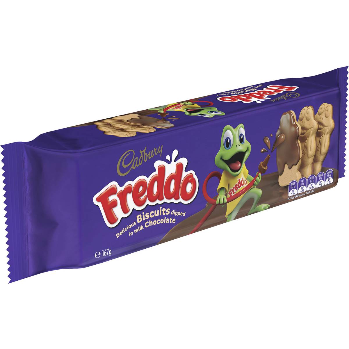 Cadbury Freddo Chocolate Biscuits 167g