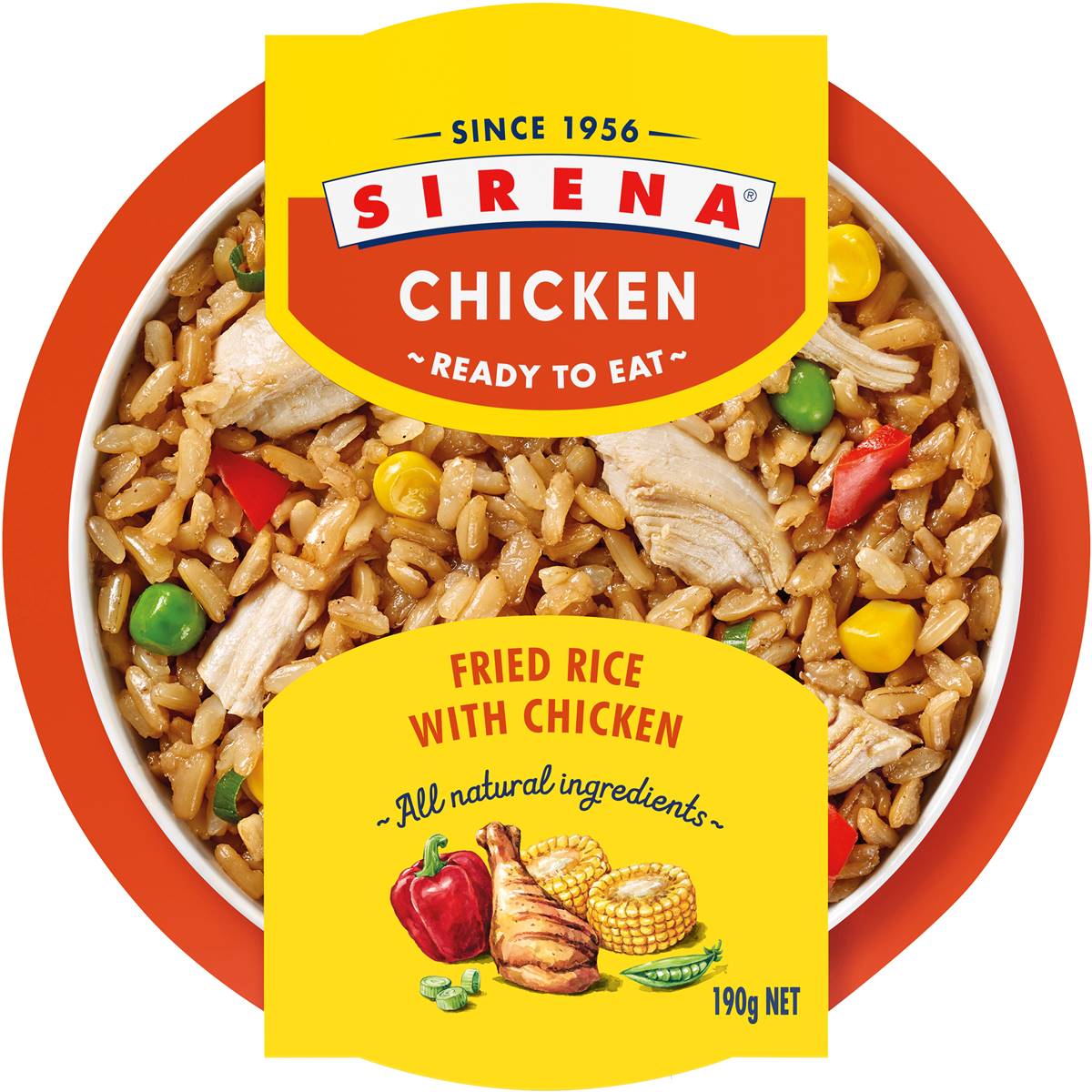 Sirena Fried Rice With Chicken 190g