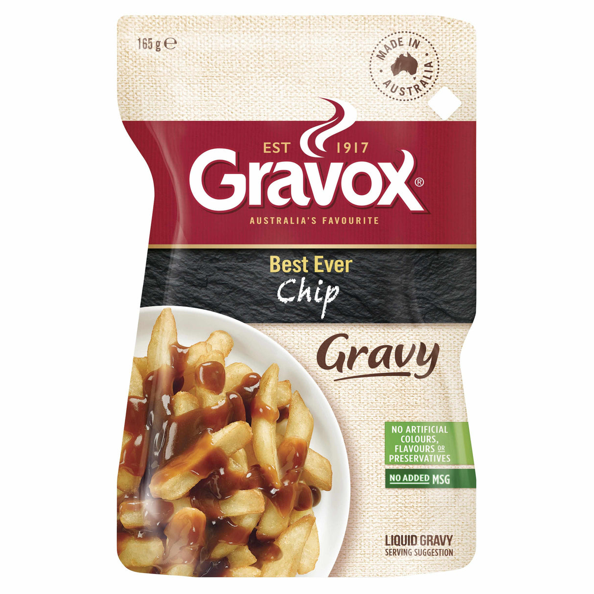 Gravox Best Ever Chip Gravy Pouch 165g