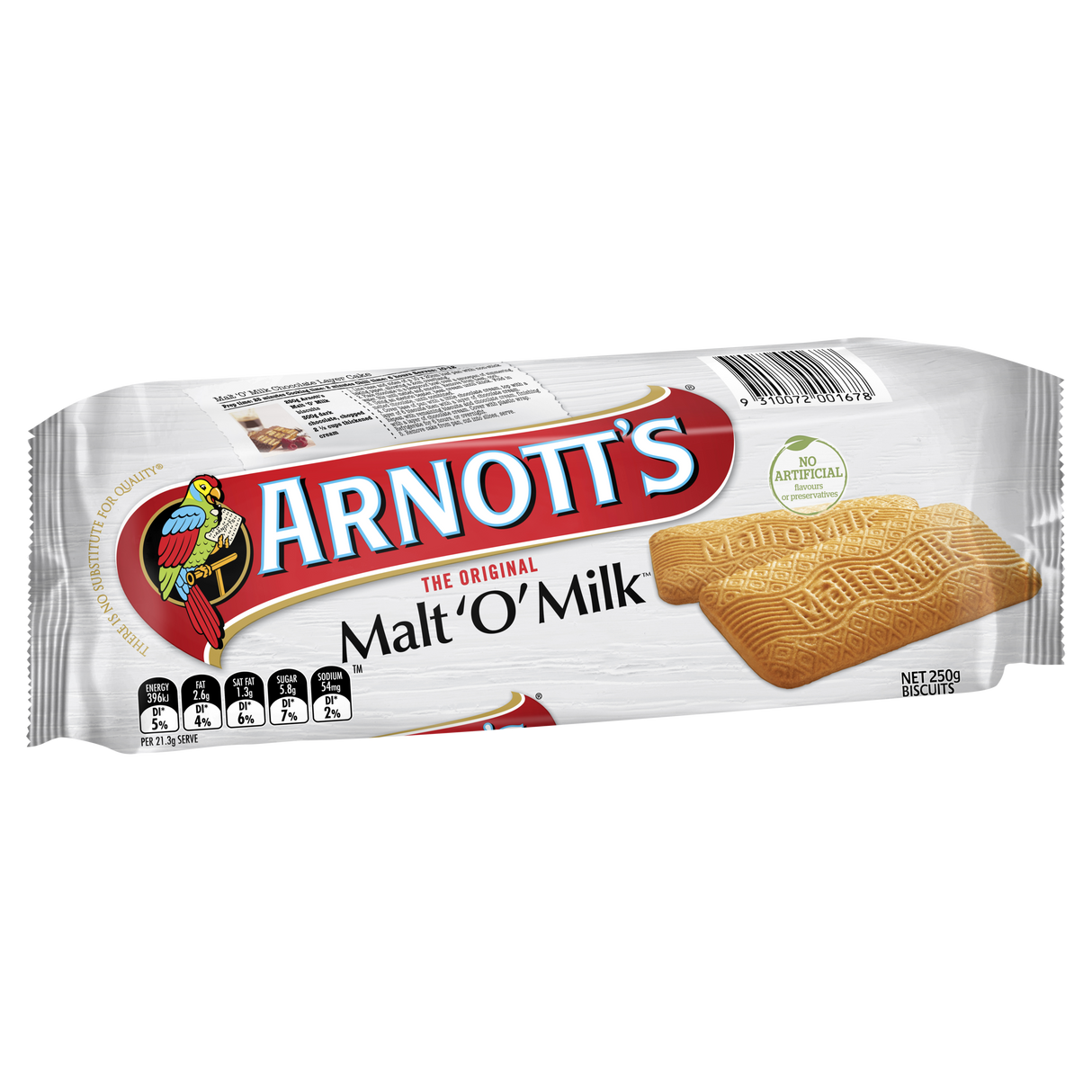 Arnott's Malt 'O' Milk Biscuits 250g