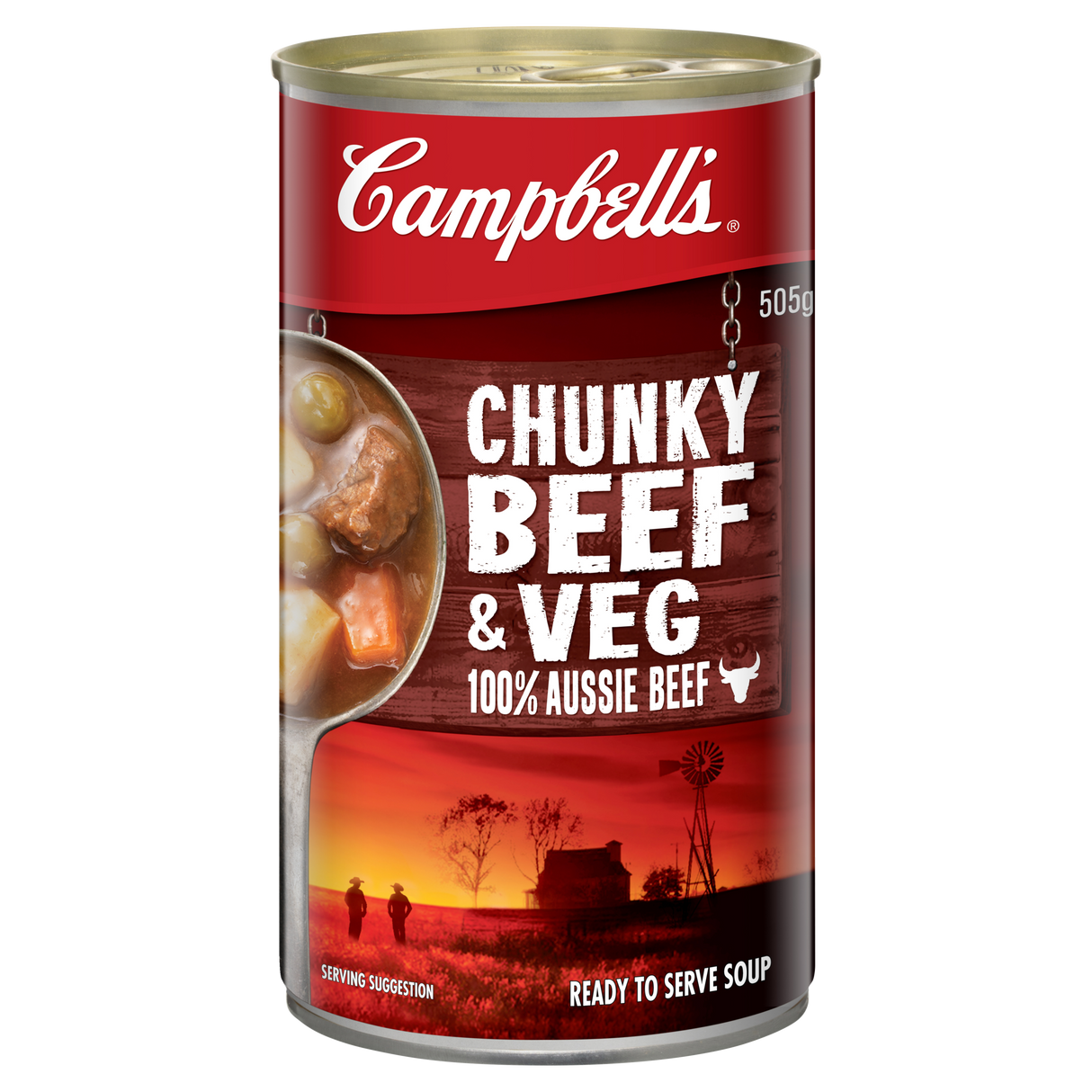 Campbell's Chunky Soup Beef Hearty & Filling 505g