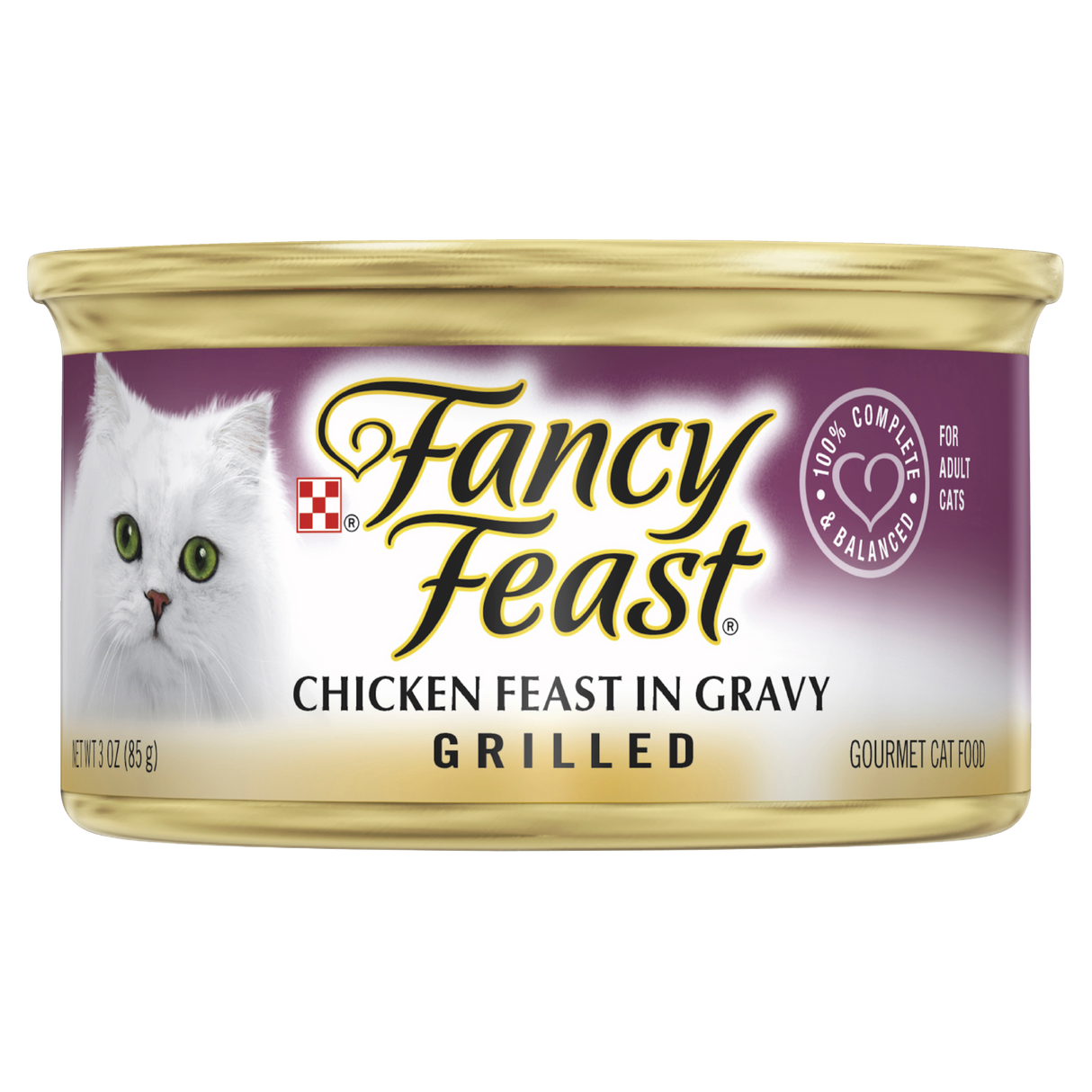 Fancy Feast Adult Classic Chicken In Gravy Wet Cat Food 85g