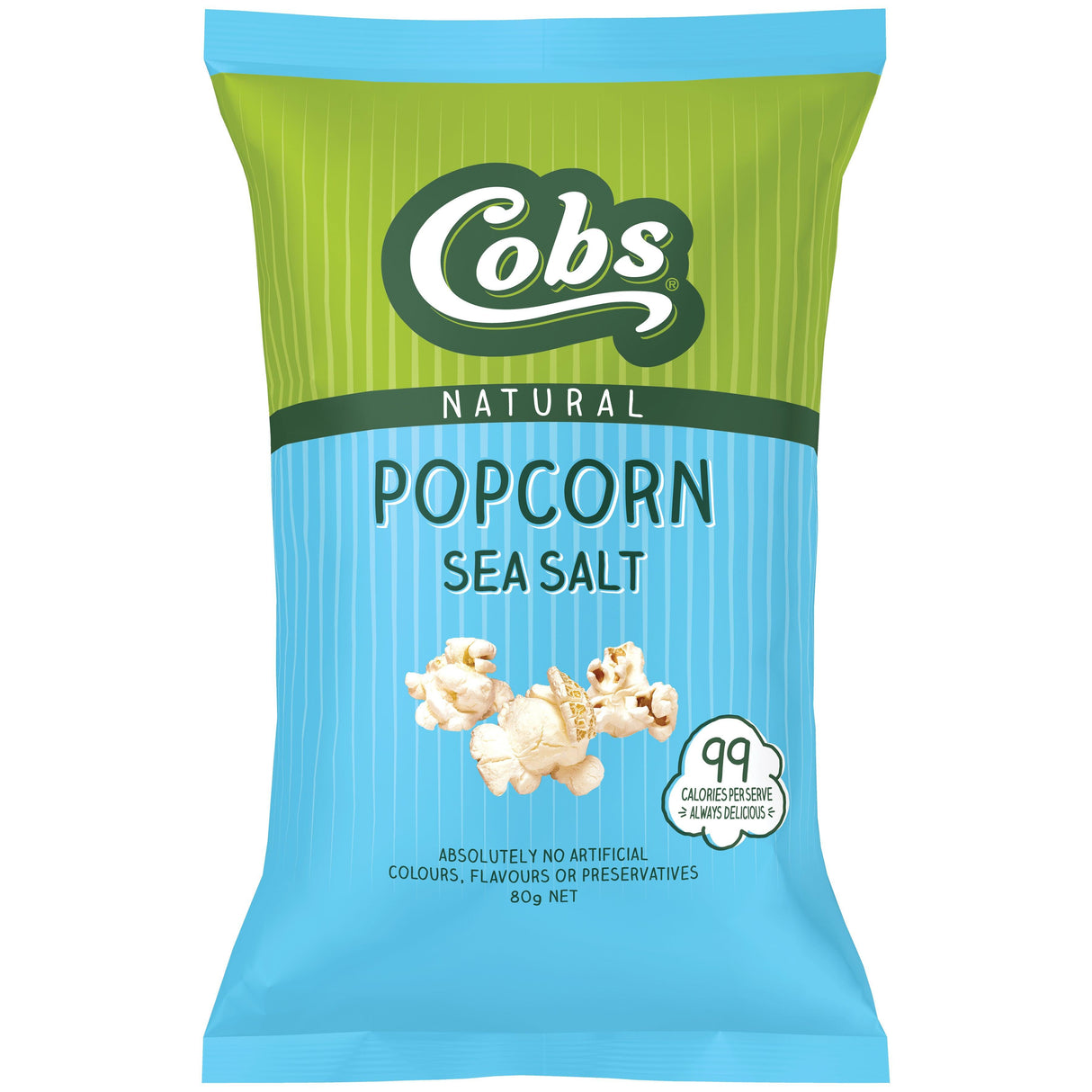 Cobs Sea Salt Popcorn 80g