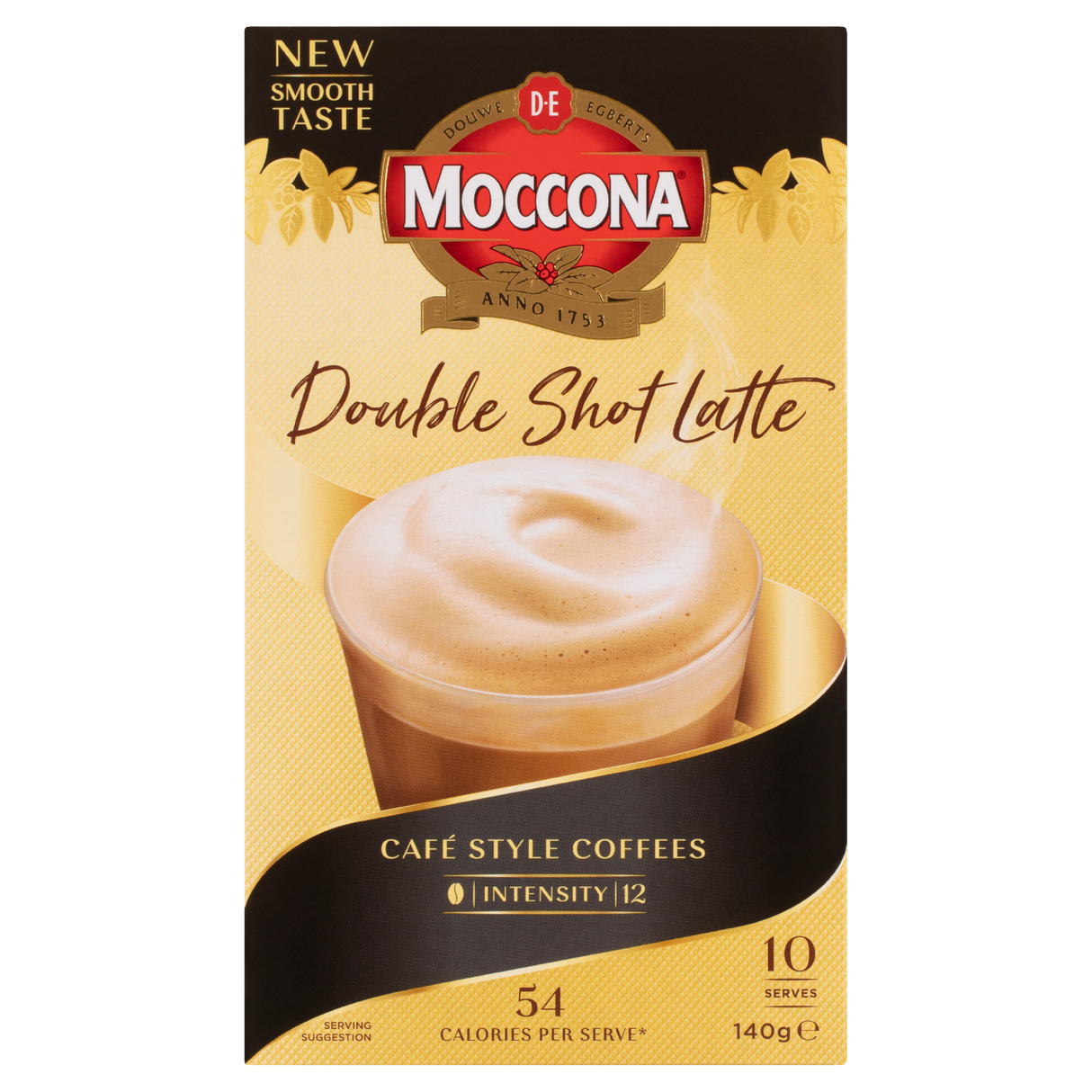 Moccona Double Shot Latte 10x14g
