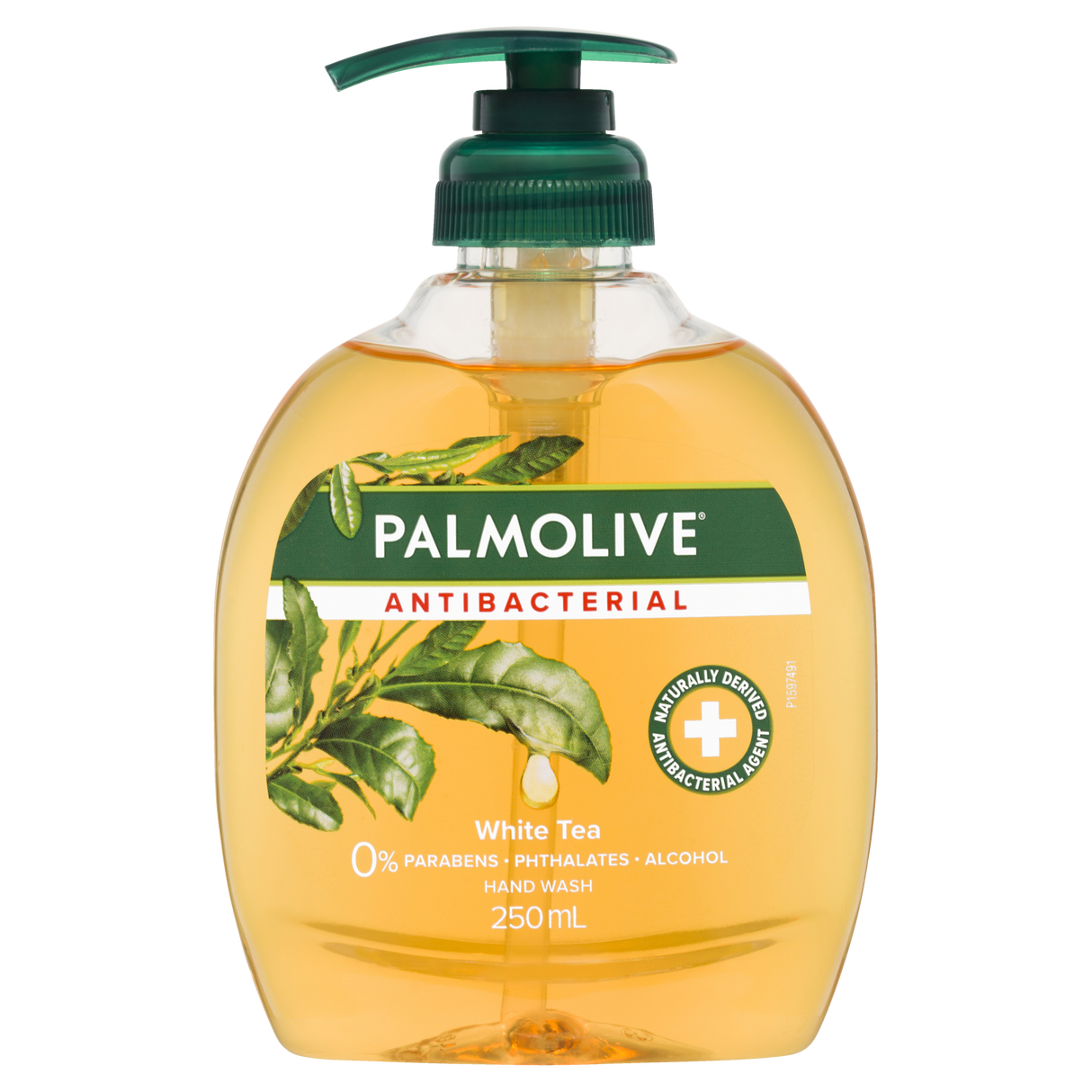 Palmolive Antibacterial Liquid Hand Wash Soap White Tea Pump 250ml