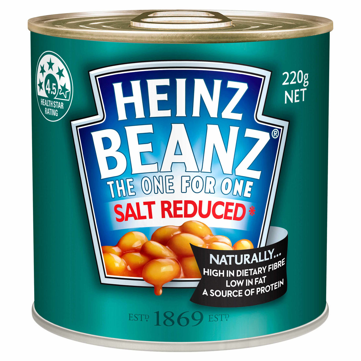 Heinz Beanz Salt Reduced 220g